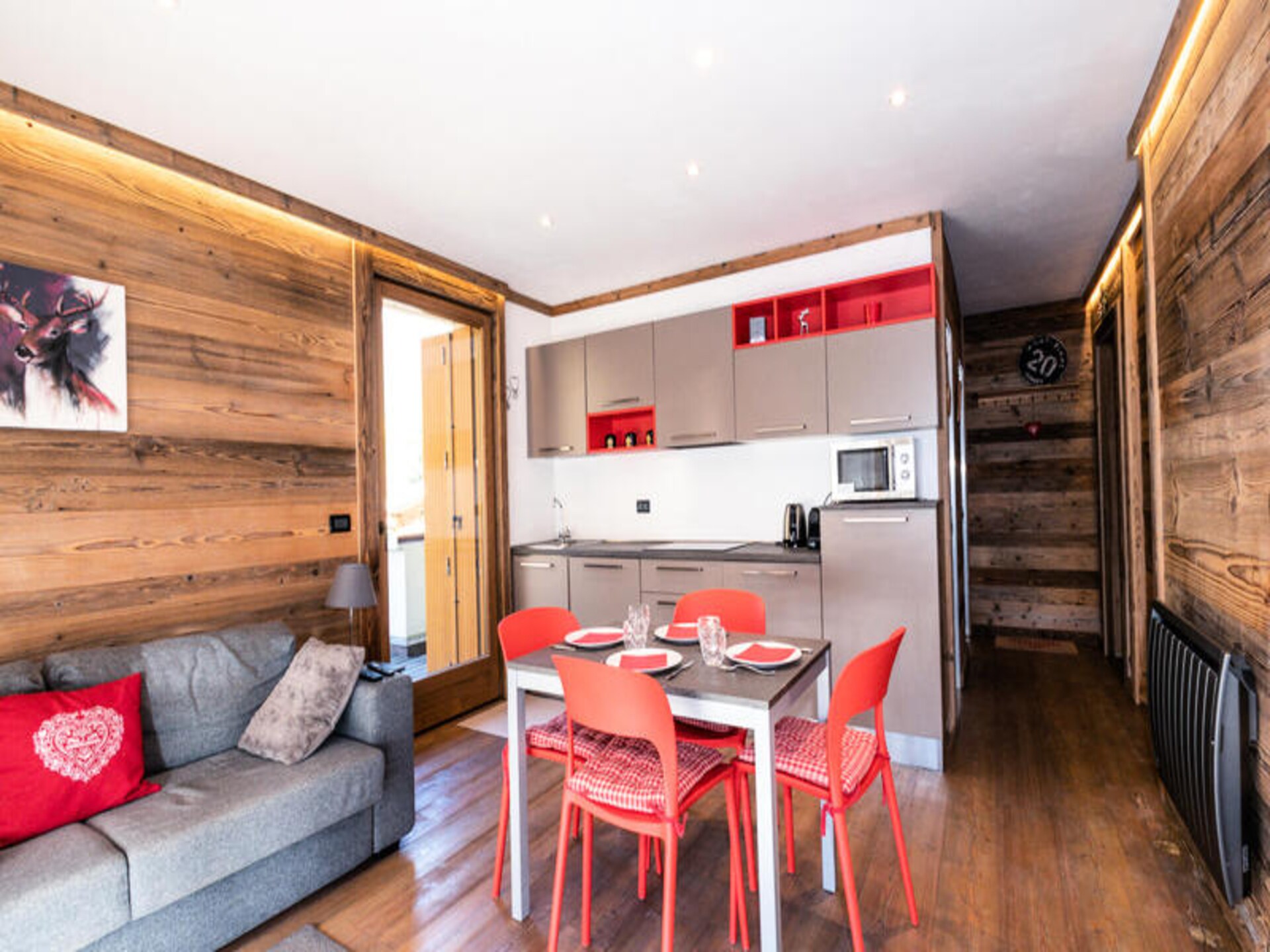 Knus appartement in Chamonix met uitzicht op de Mont-Blanc - foto 4