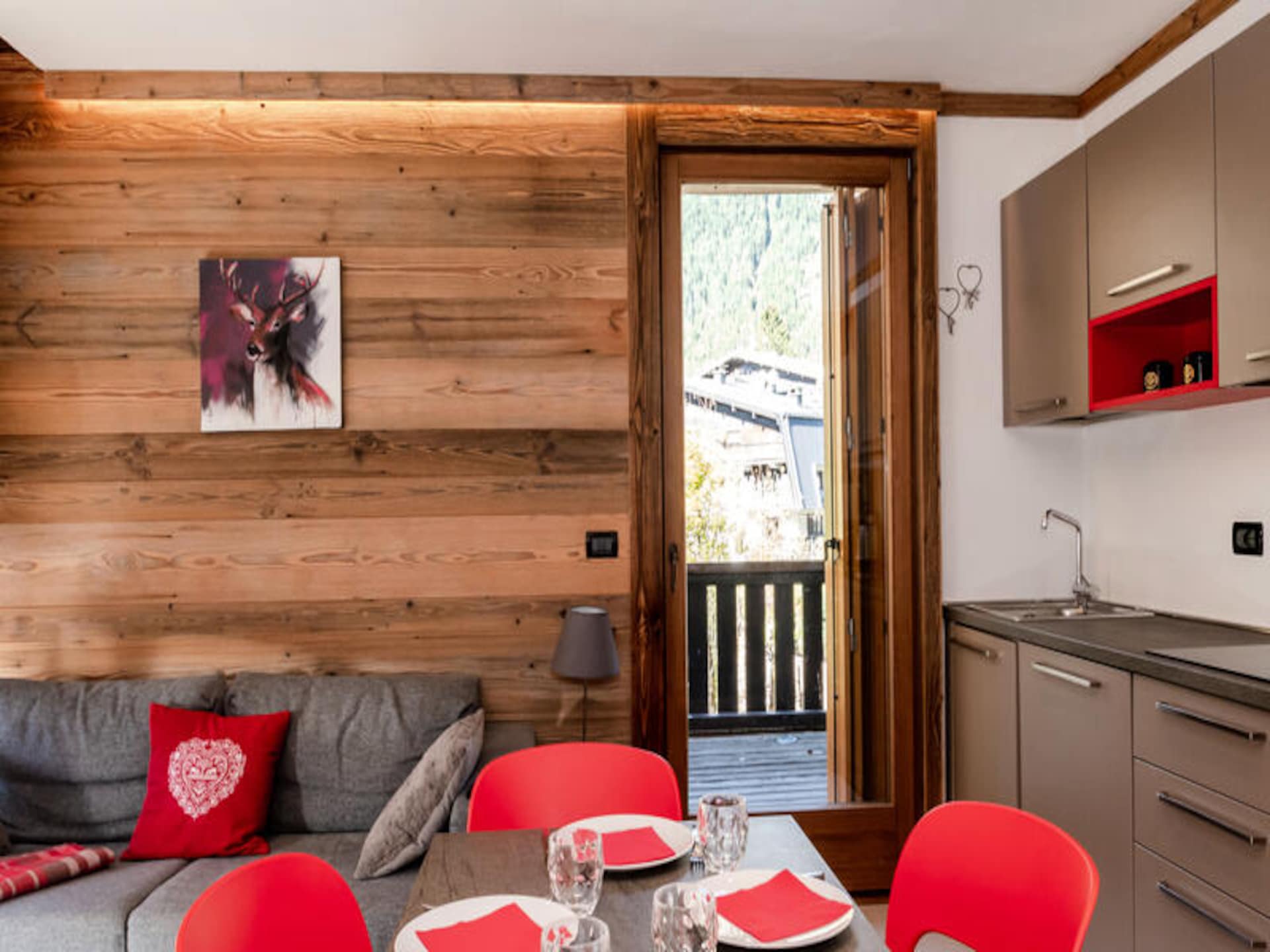 Knus appartement in Chamonix met uitzicht op de Mont-Blanc - foto 12