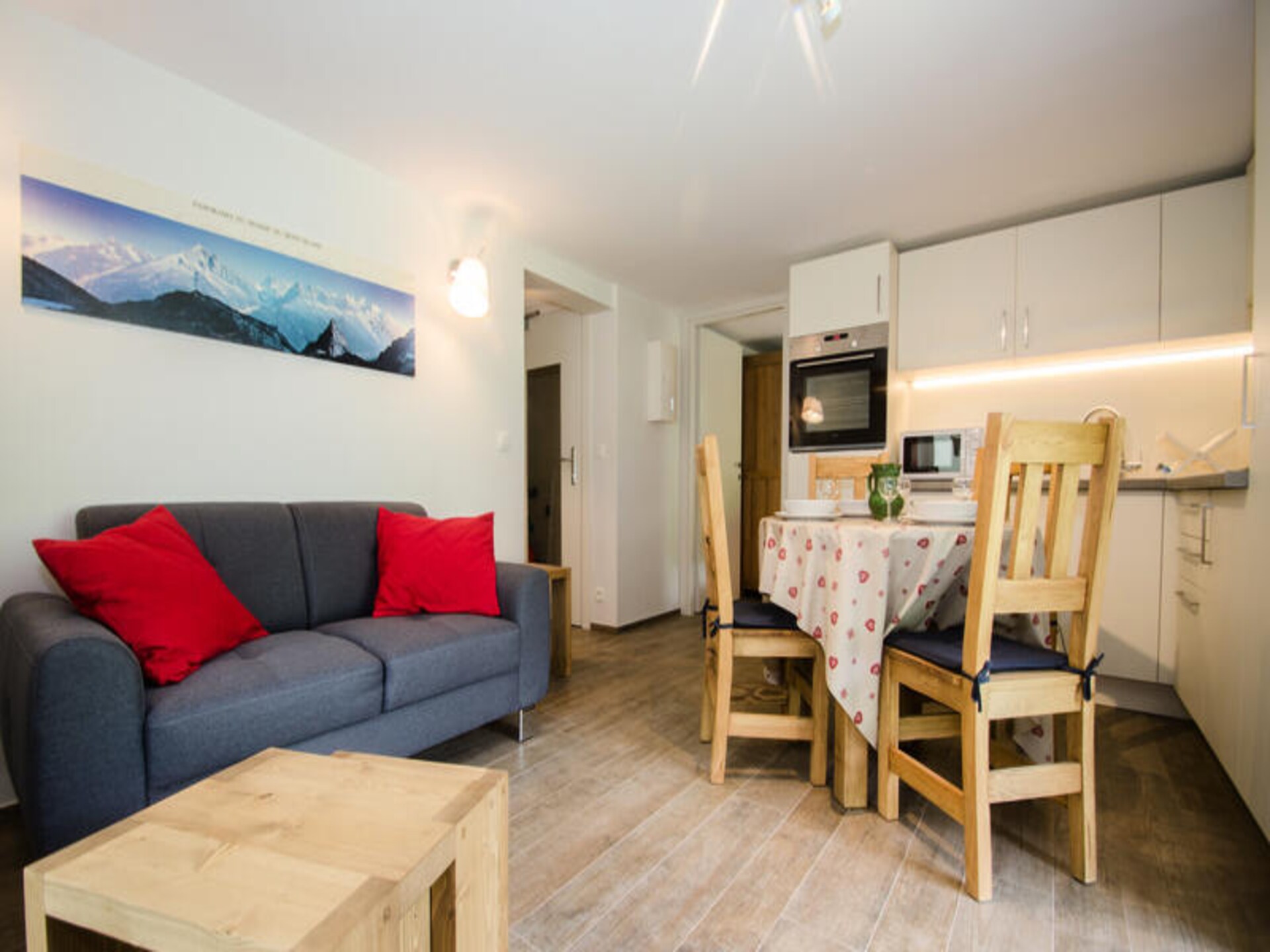 Appartement met privétuin en Mont-Blanc uitzicht, op 150m van de gondel - foto 4