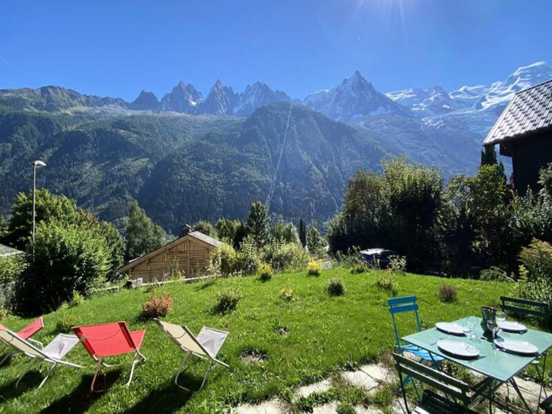 Appartement met privétuin en Mont-Blanc uitzicht, op 150m van de gondel - foto 7