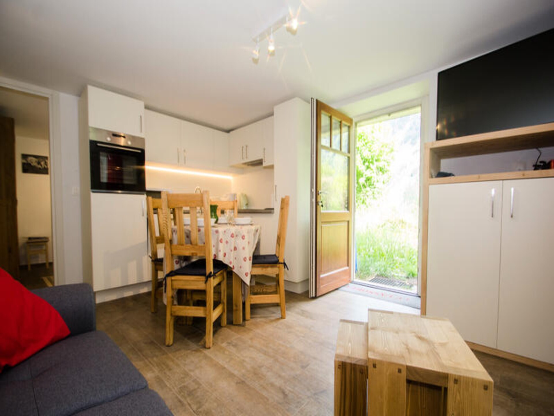 Appartement met privétuin en Mont-Blanc uitzicht, op 150m van de gondel - foto 13