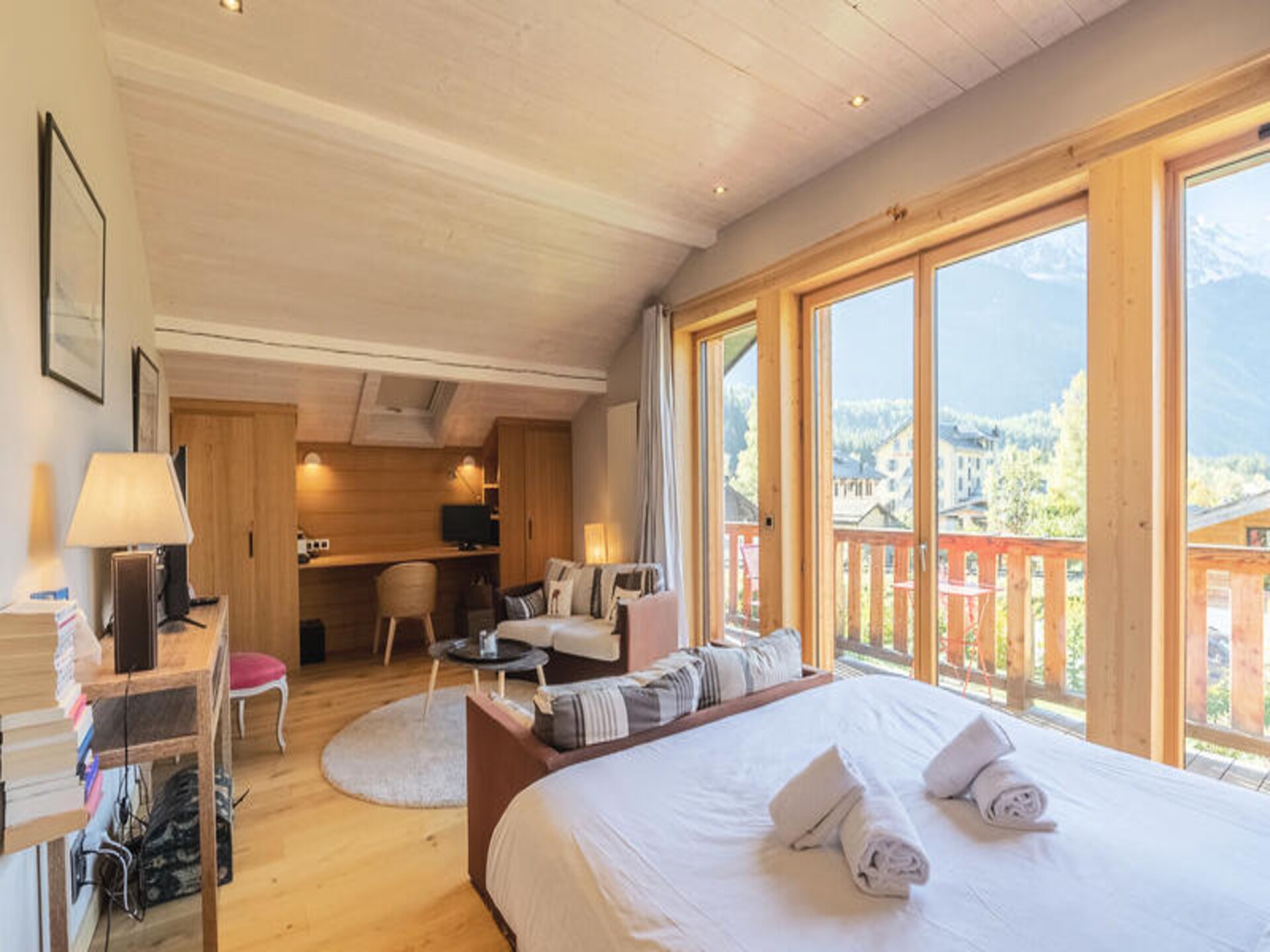 Résidence Sixtine: Luxe chalet met Mont-Blanc panorama in Chamonix - foto 16