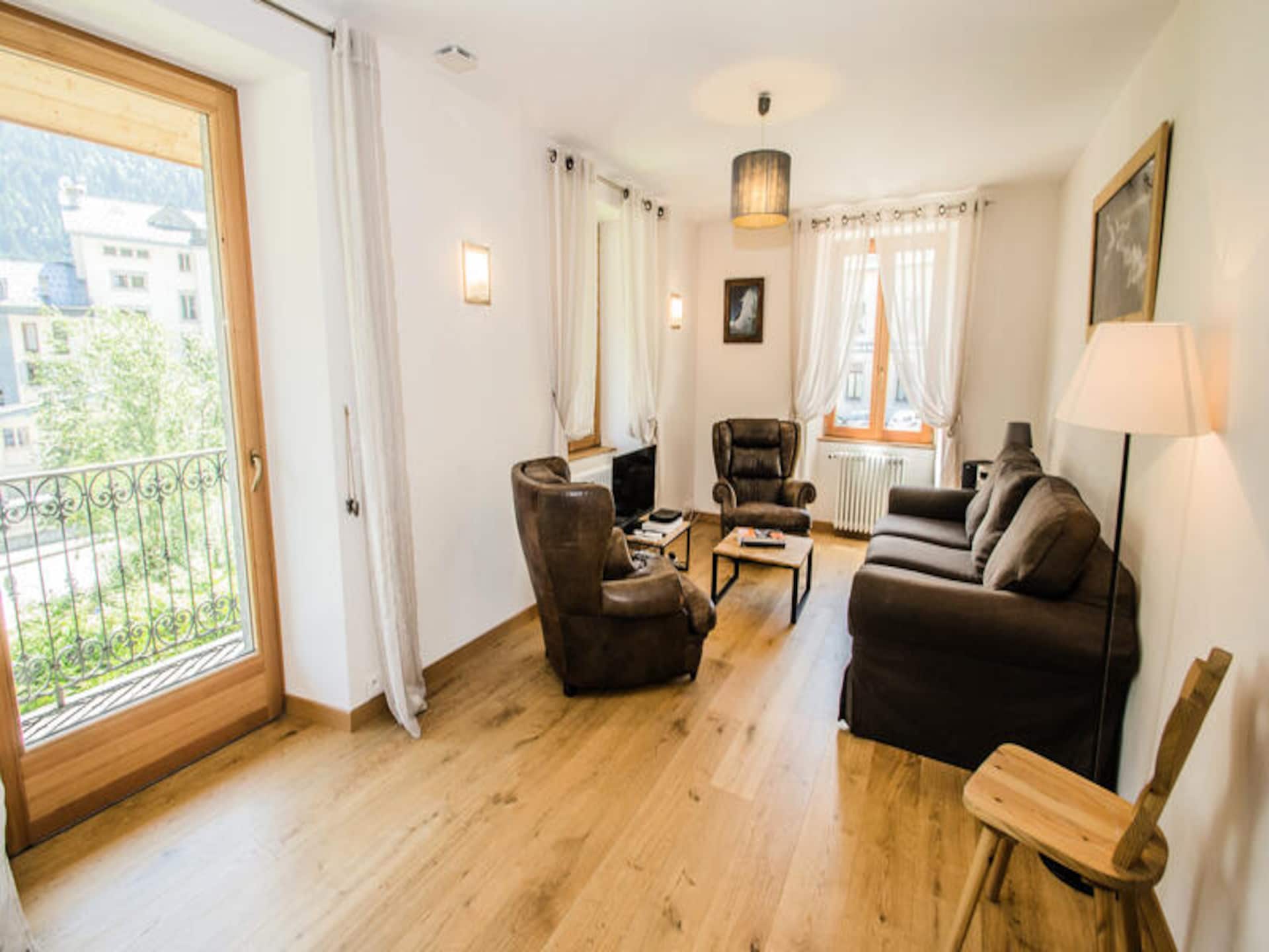 Appartement Résidence Campanella in Chamonix met uitzicht op Mont-Blanc - foto 15