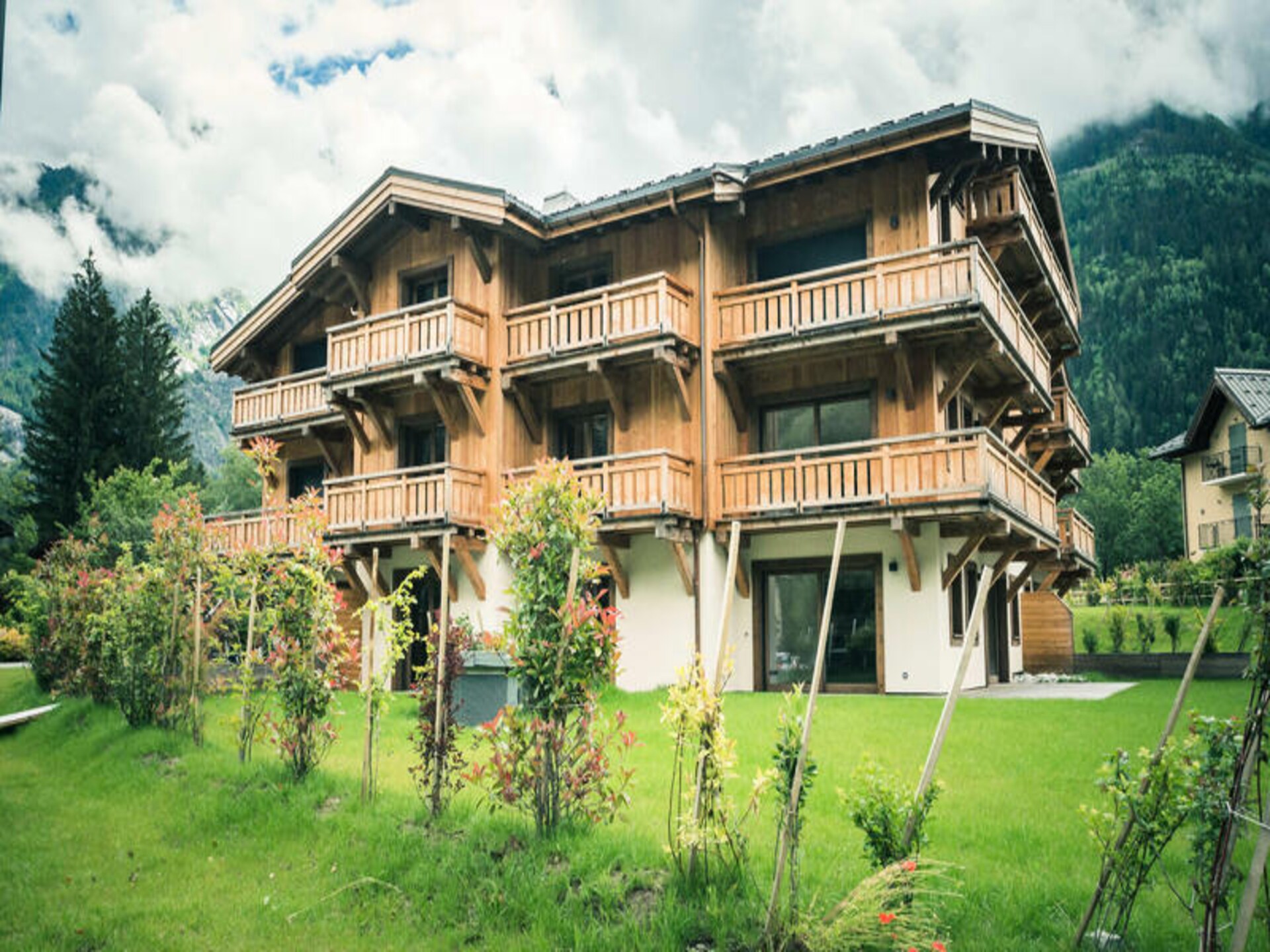 Luxe 4-sterren appartement in Chamonix met privétuin en uitzicht op de Mont Blanc - foto 3