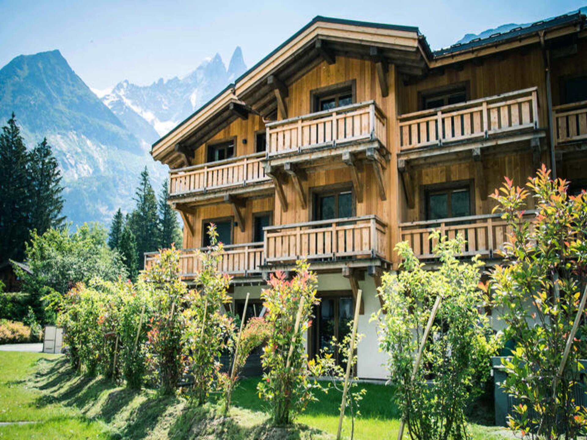 Luxe 4-sterren appartement in Chamonix met privétuin en uitzicht op de Mont Blanc - foto 5