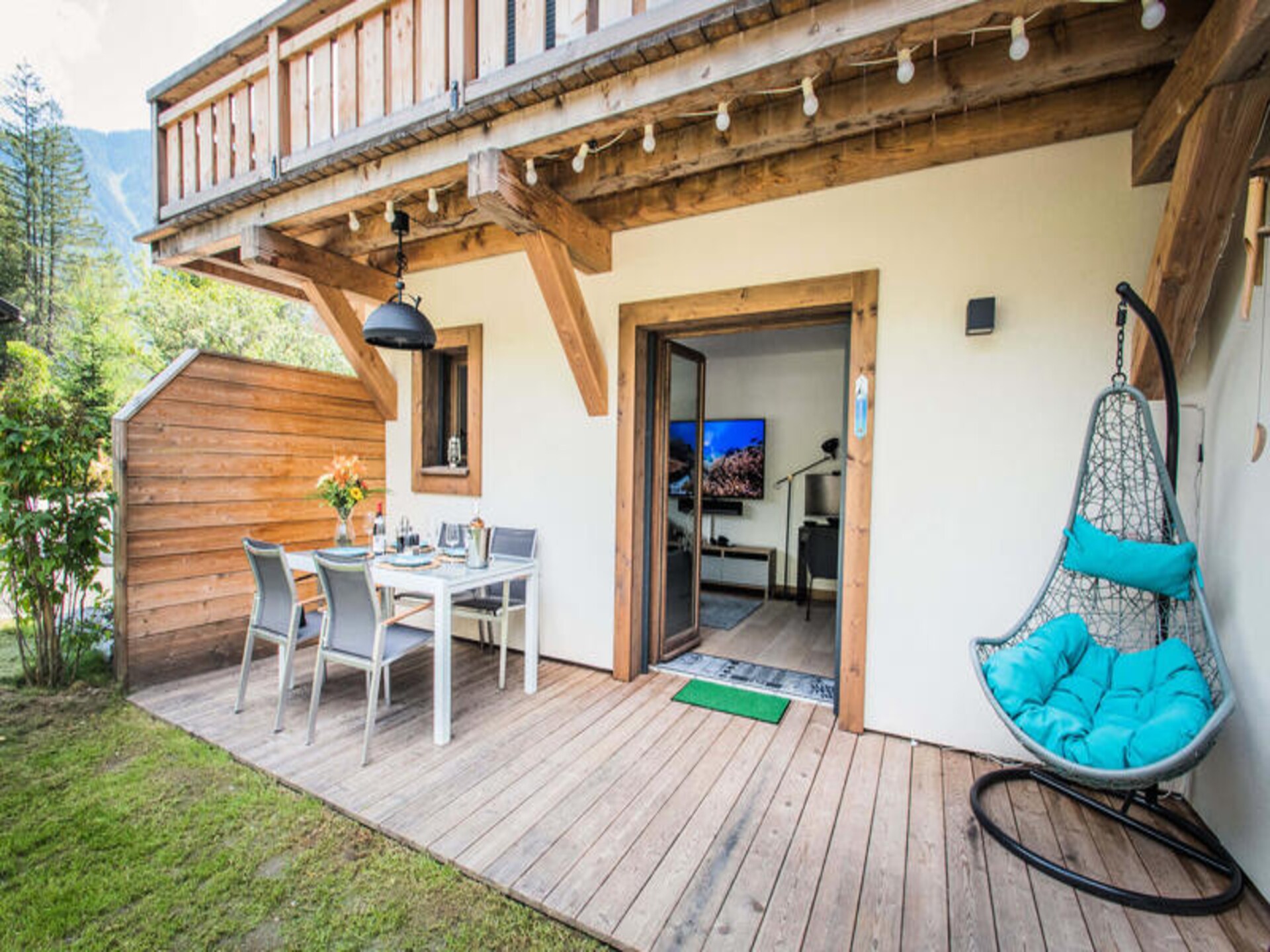 Luxe 4-sterren appartement in Chamonix met privétuin en uitzicht op de Mont Blanc - foto 7