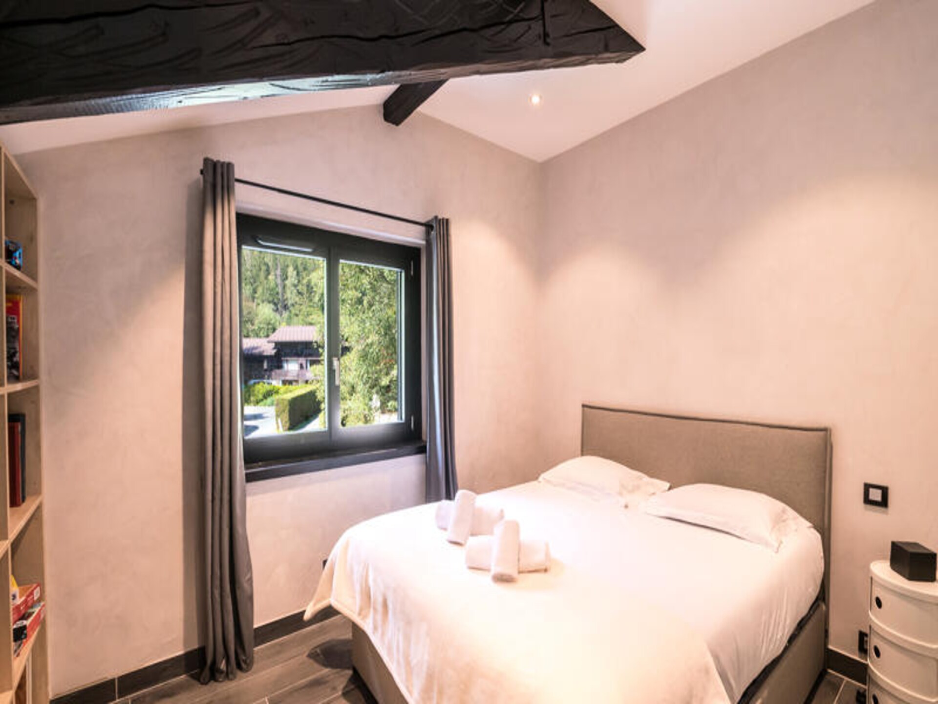 Half-chalet met panoramisch uitzicht in Les Praz, Chamonix – 8 pers. - foto 15
