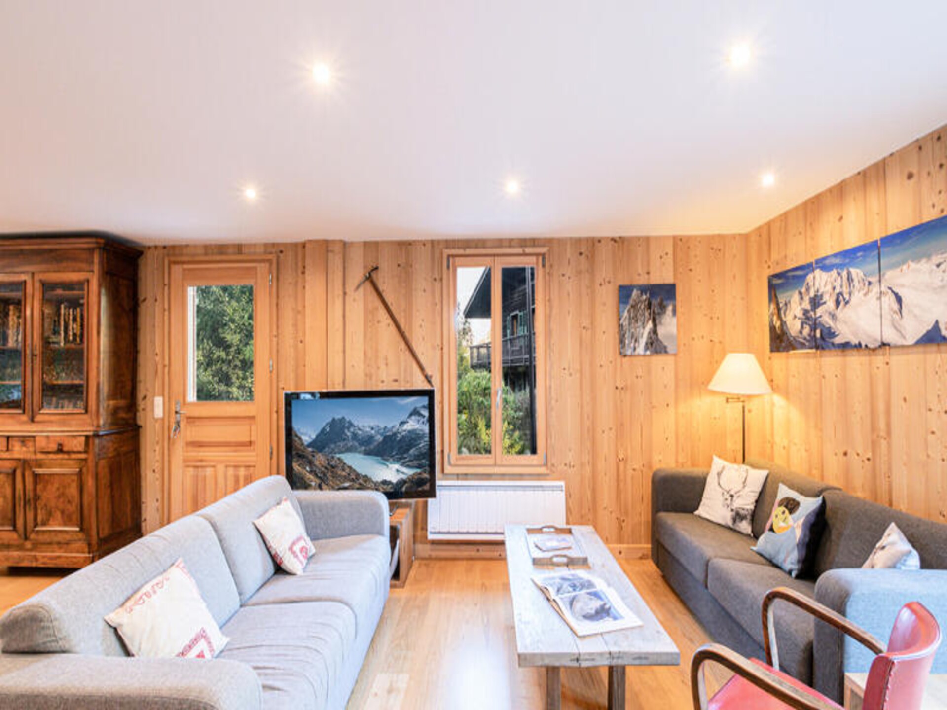 Ruim chalet voor 6 met sauna en tuin vlakbij centrum Chamonix - foto 11