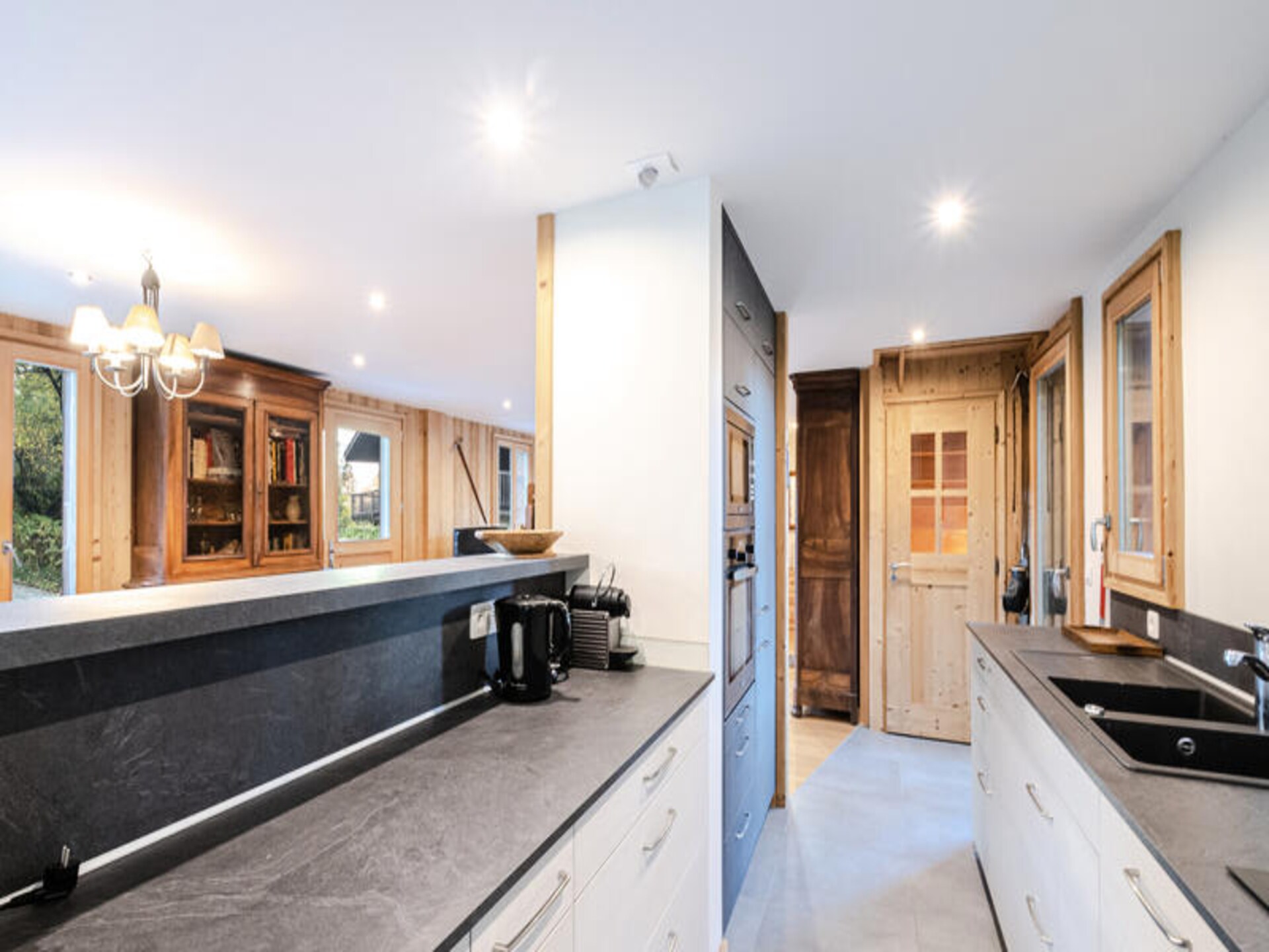 Ruim chalet voor 6 met sauna en tuin vlakbij centrum Chamonix - foto 14