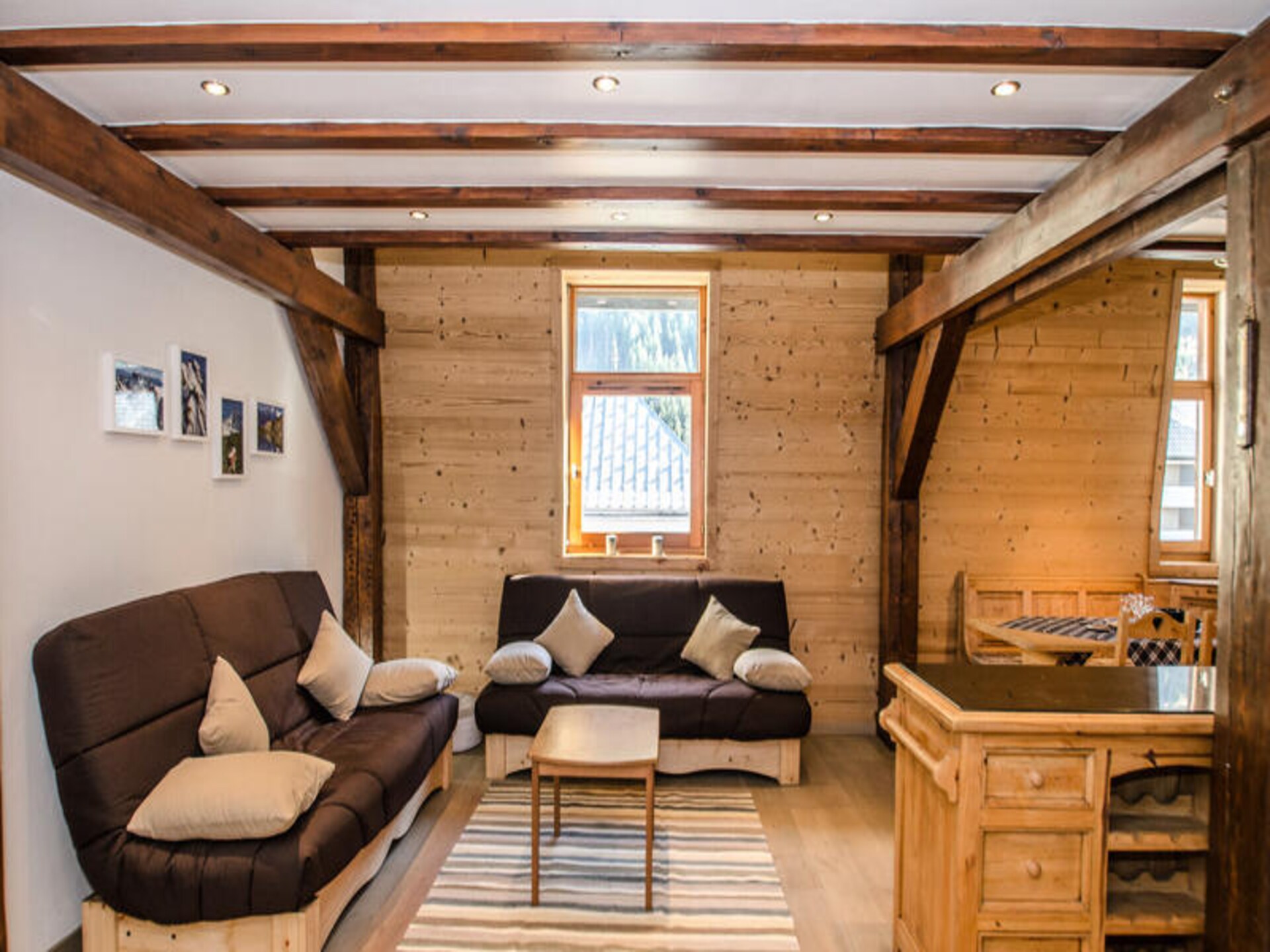 Ruim duplexappartement op 86m van bushalte in Chamonix - foto 4