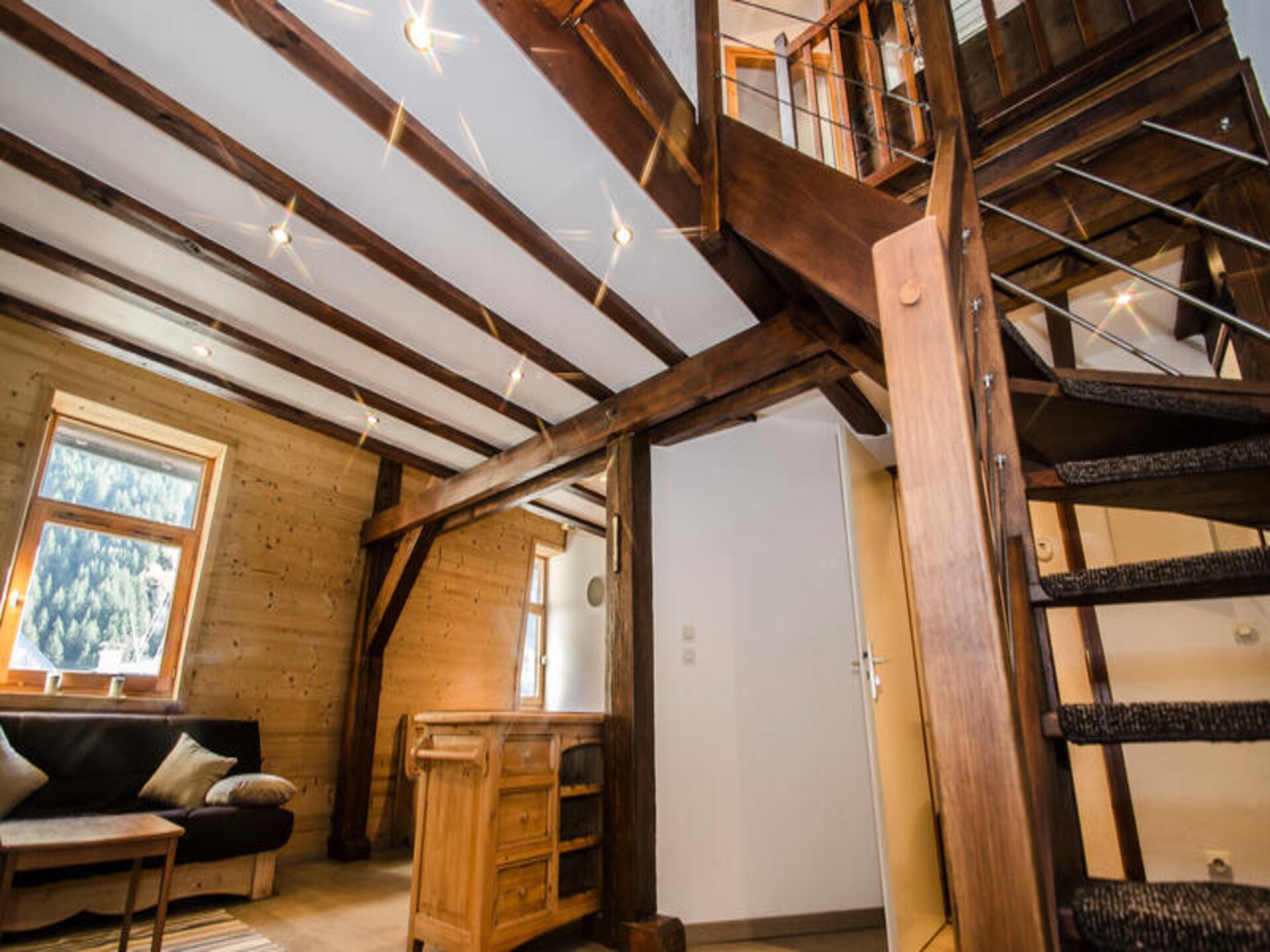 Ruim duplexappartement op 86m van bushalte in Chamonix - foto 17