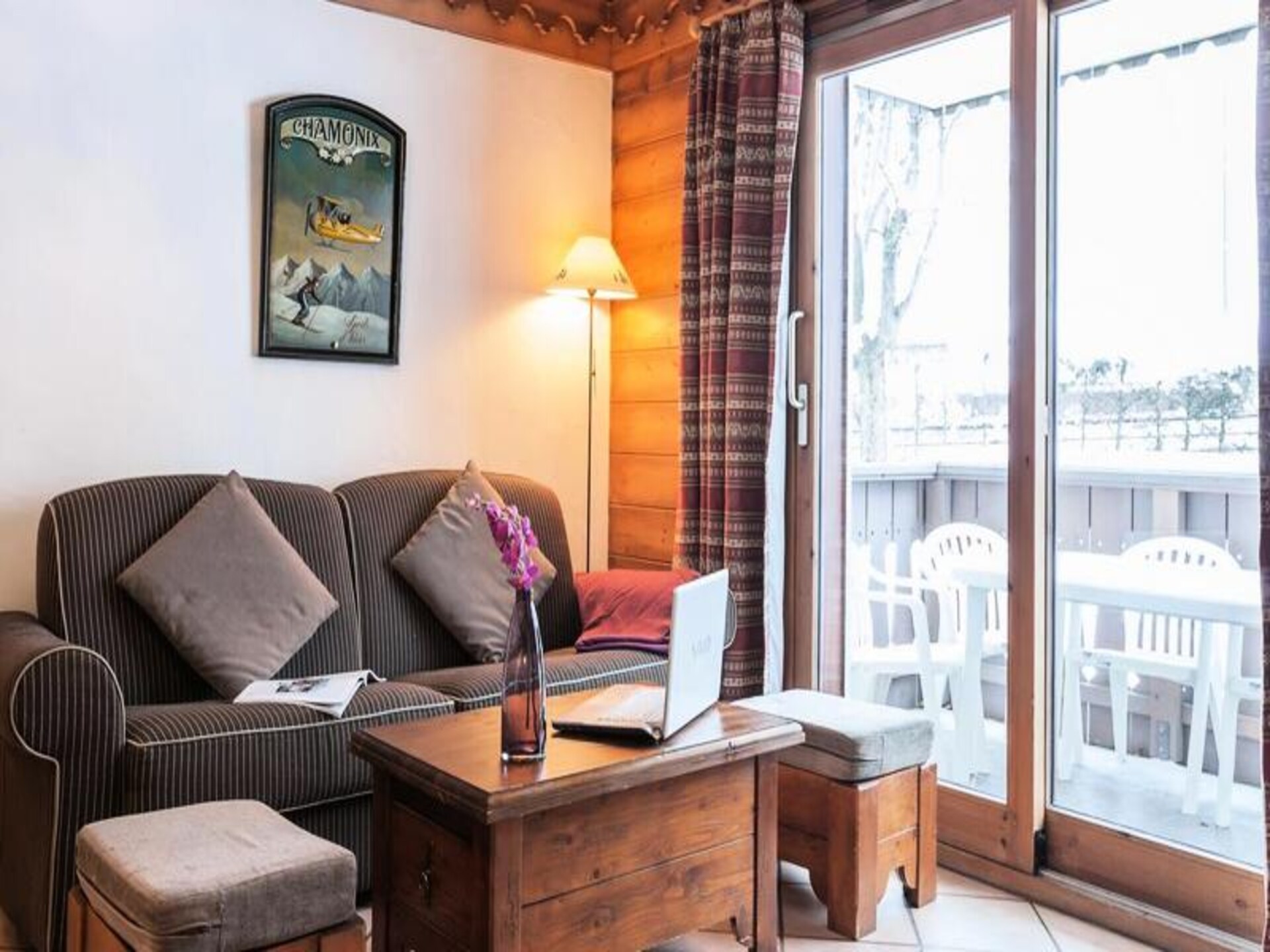 Résidence La Ginabelle: 4-kamerappartement voor 8 personen in het hart van Chamonix - foto 8