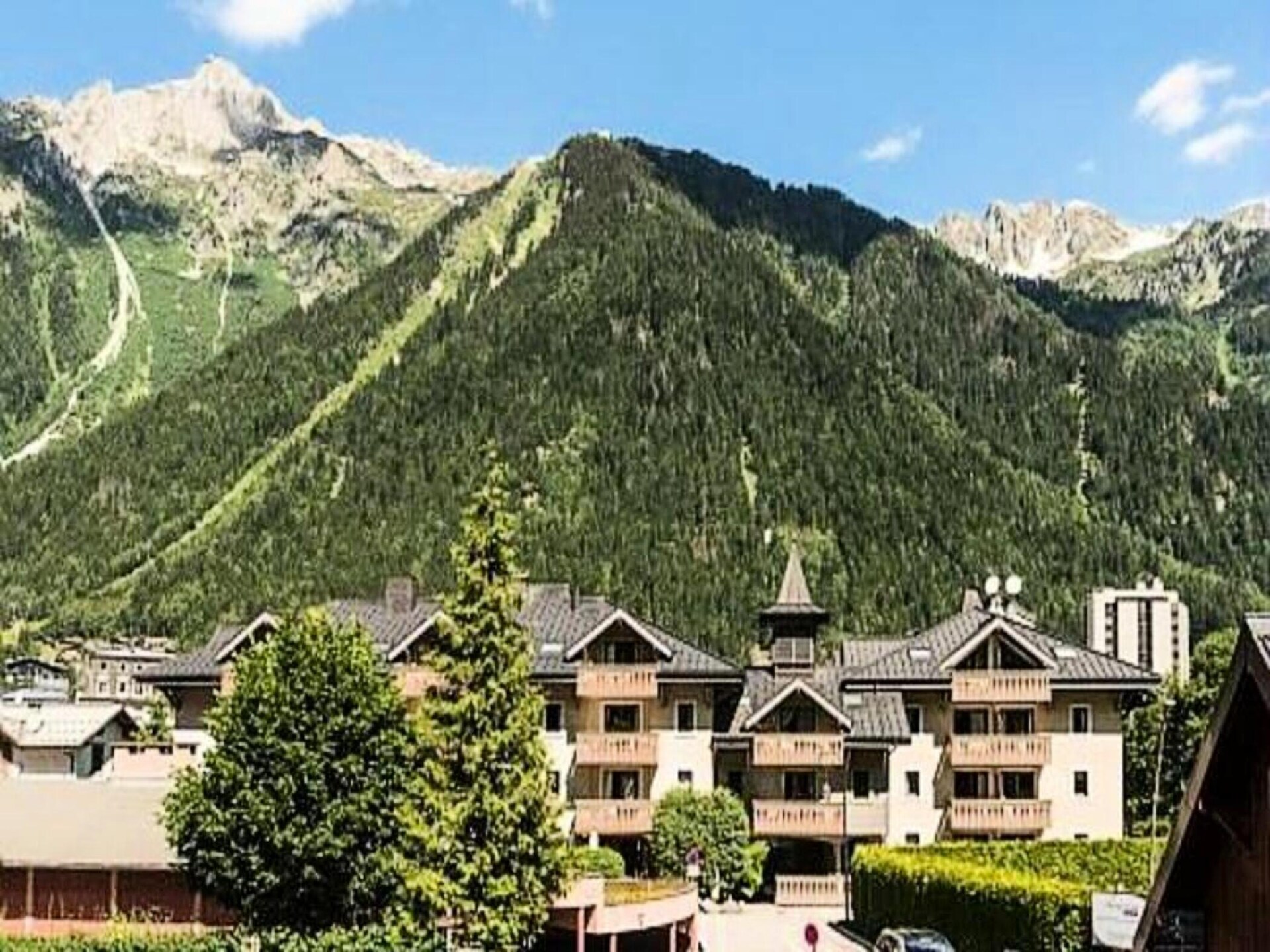 Appartement 6 pers. in Chamonix met zwembad, sauna & zicht op Mont-Blanc - foto 1