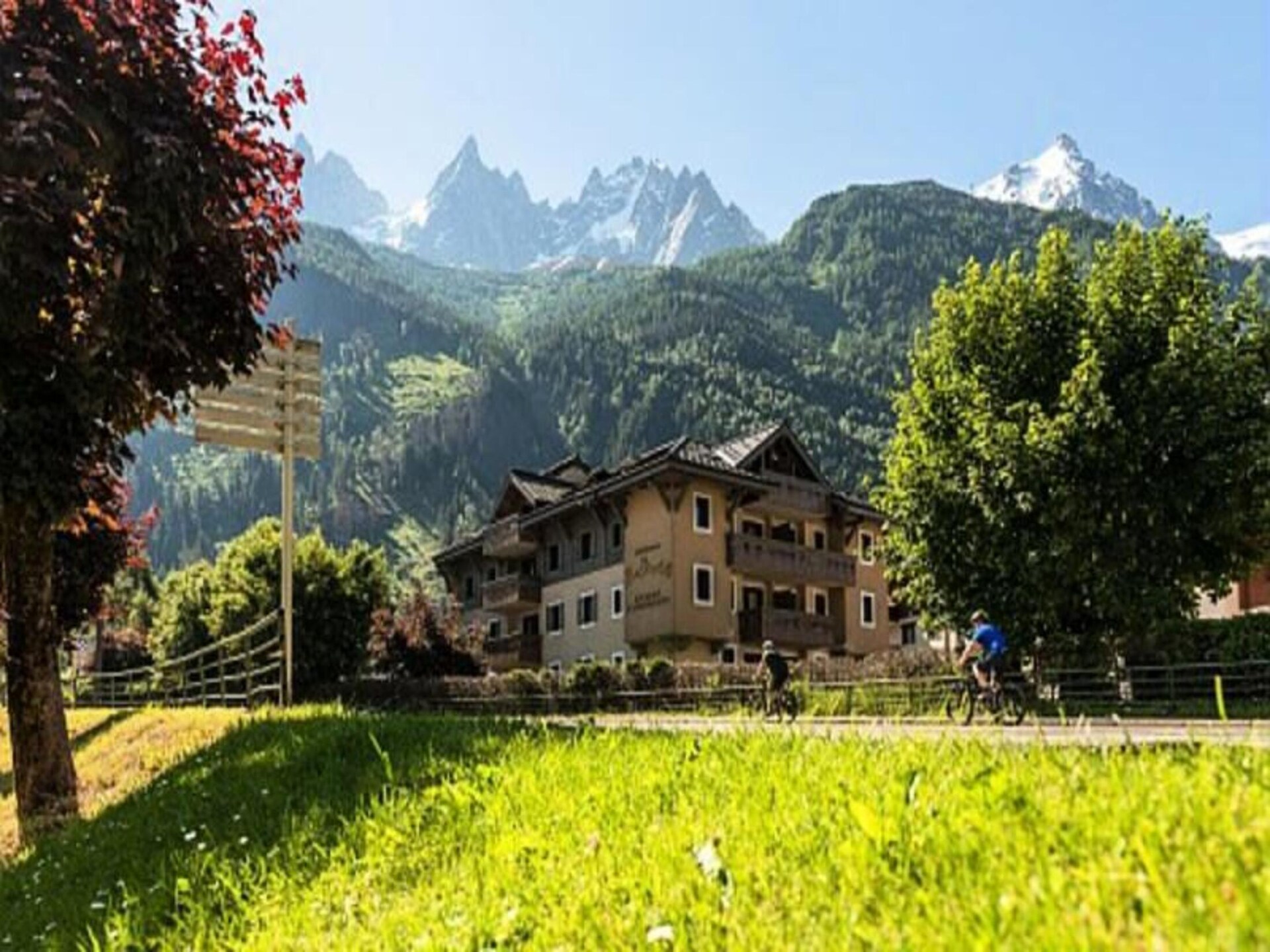 4-sterren appartement in hartje Chamonix met zwembad, sauna en uitzicht op de Mont-Blanc - foto 17