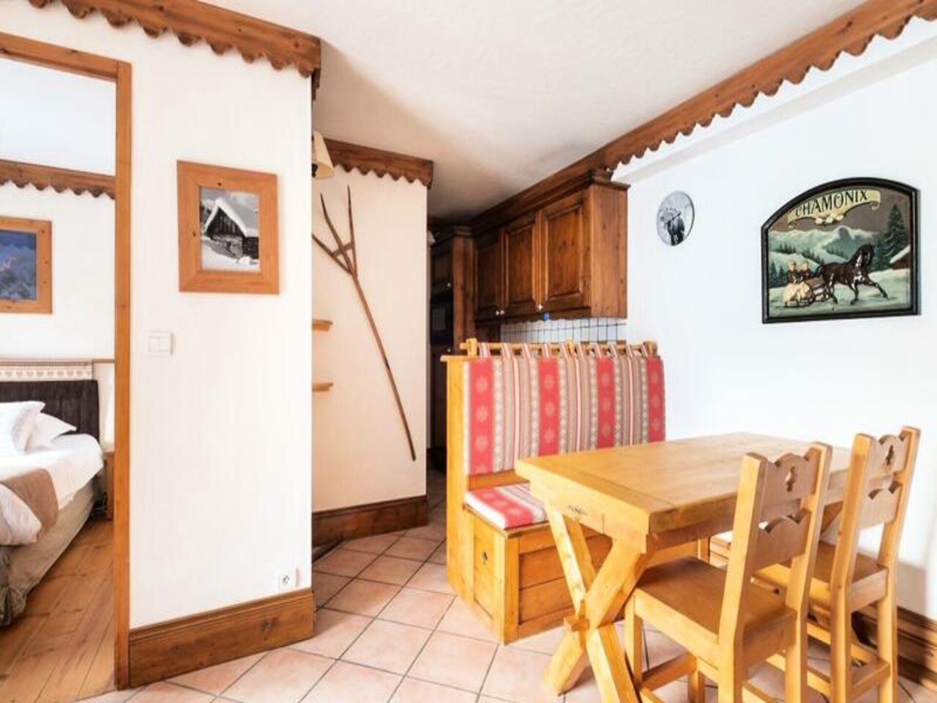 4-sterren appartement in het hart van Chamonix met uitzicht op de Mont-Blanc - foto 13