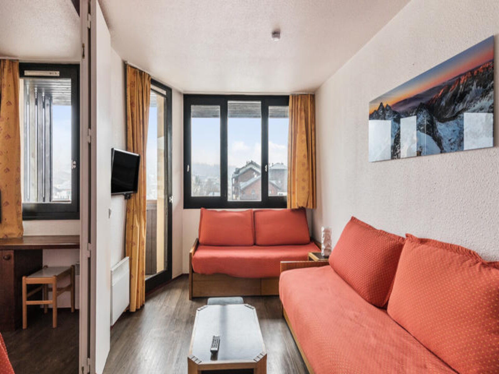 Knus appartement voor 5 aan de voet van de Mont Blanc in Chamonix Sud - foto 7