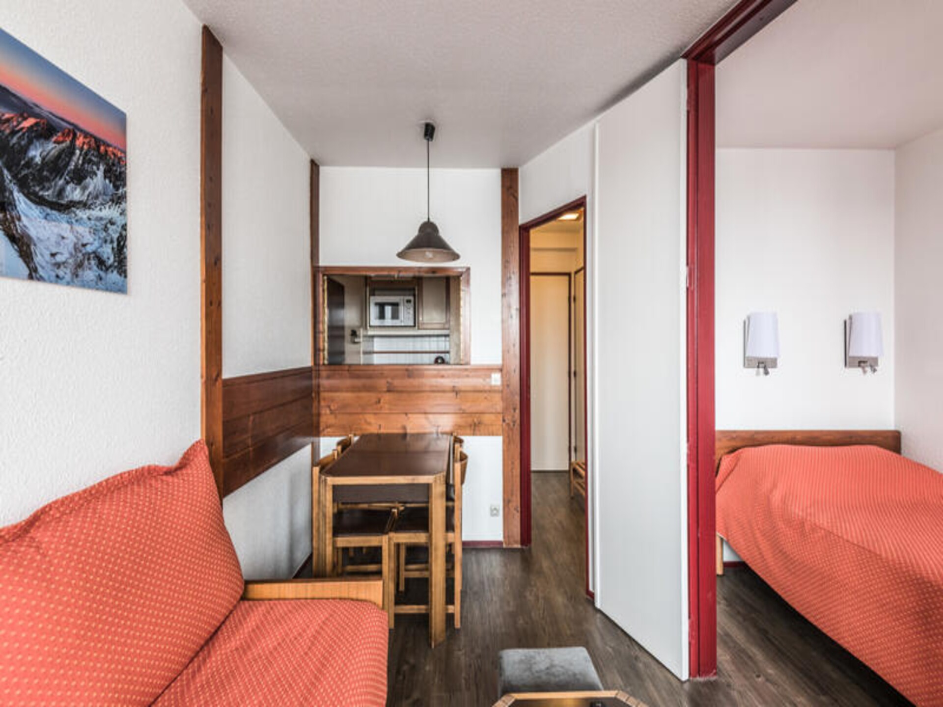Knus appartement voor 5 aan de voet van de Mont Blanc in Chamonix Sud - foto 10