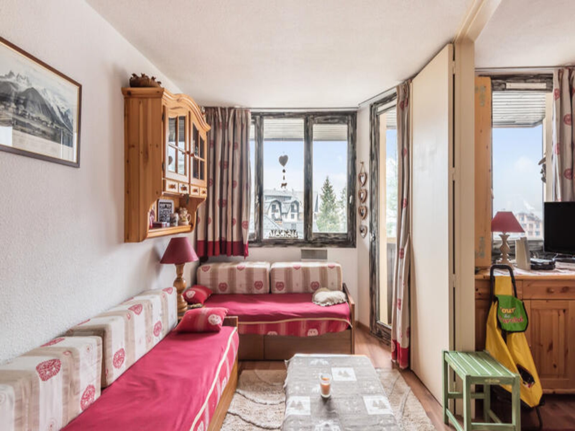 Gezellig appartement L'Aiguille in hartje Chamonix met bergzicht - foto 8