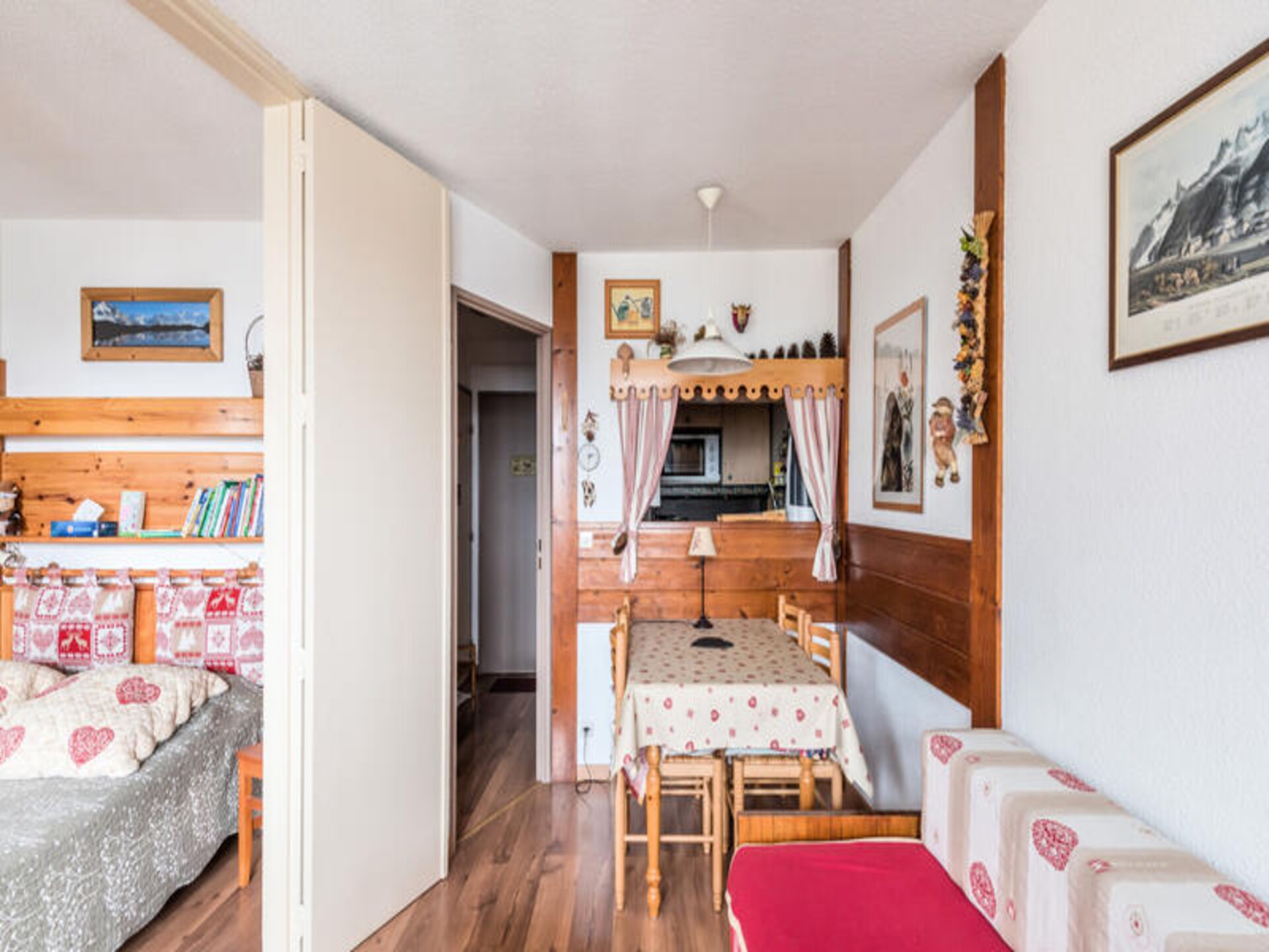 Gezellig appartement L'Aiguille in hartje Chamonix met bergzicht - foto 11