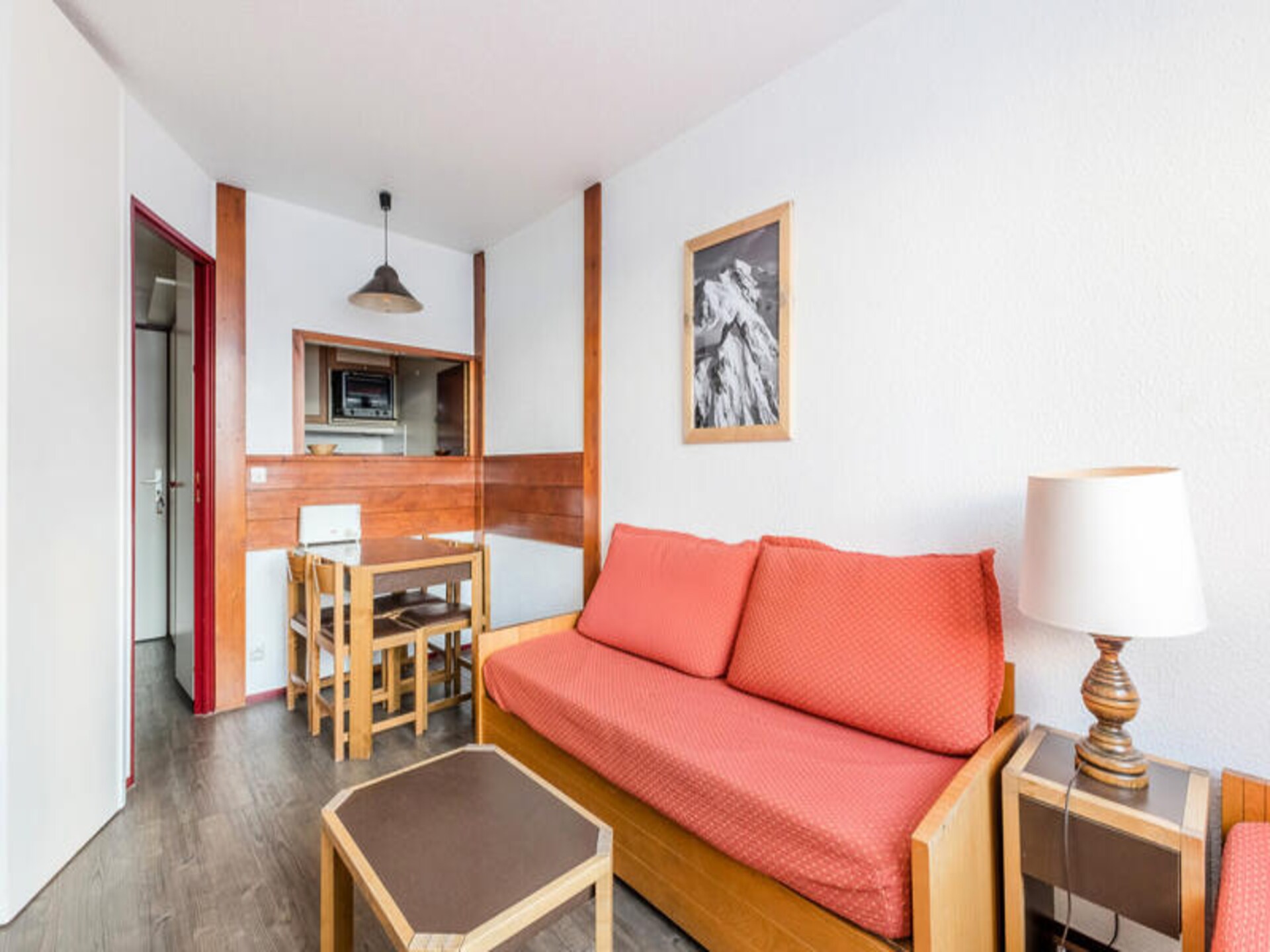 Knus appartement voor 5 in Chamonix Sud met balkon en bergzicht - foto 9
