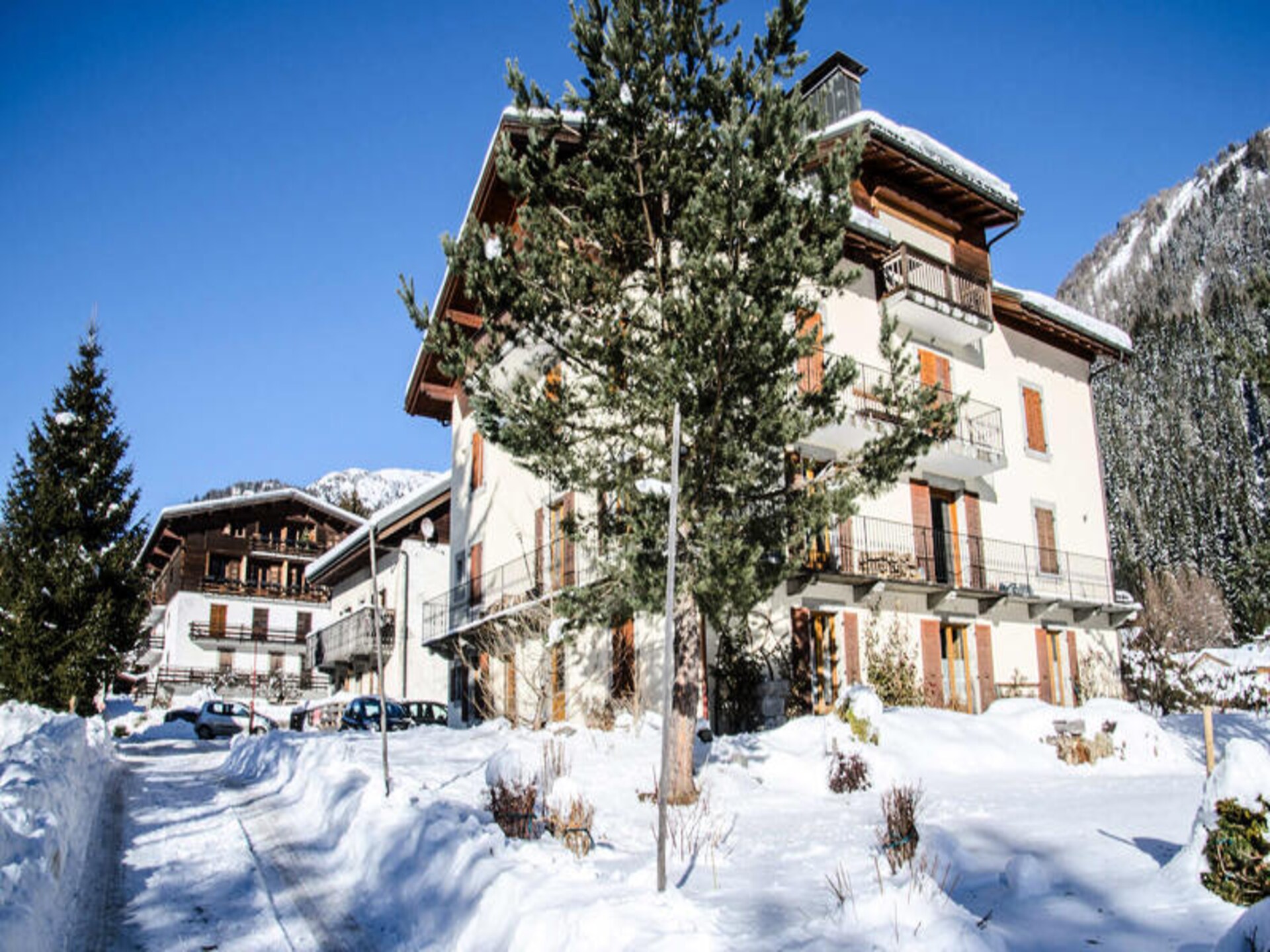 Ruim appartement met open haard en Mont-Blanc uitzicht in Argentière - foto 1