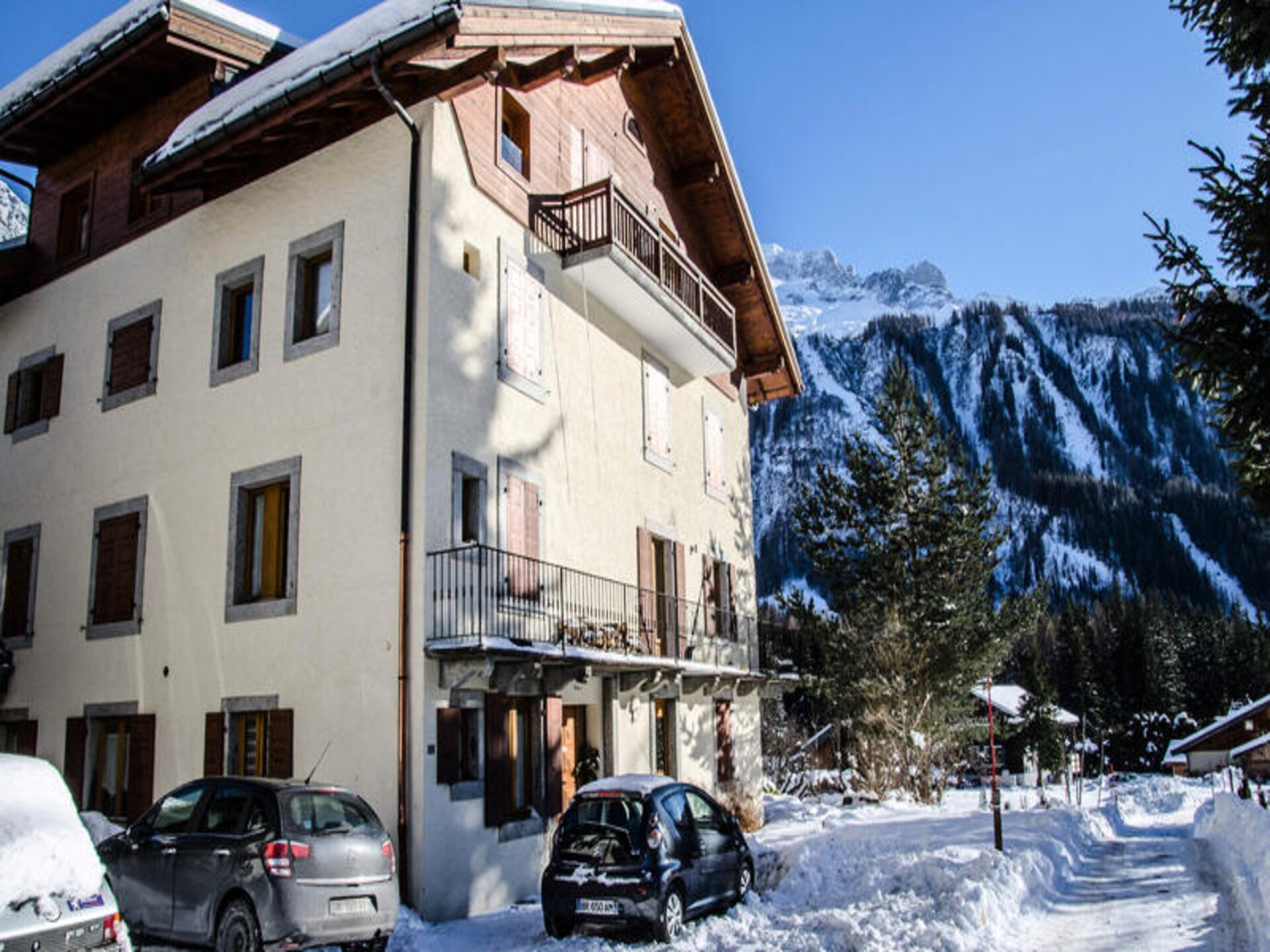 Ruim appartement met open haard en Mont-Blanc uitzicht in Argentière - foto 3