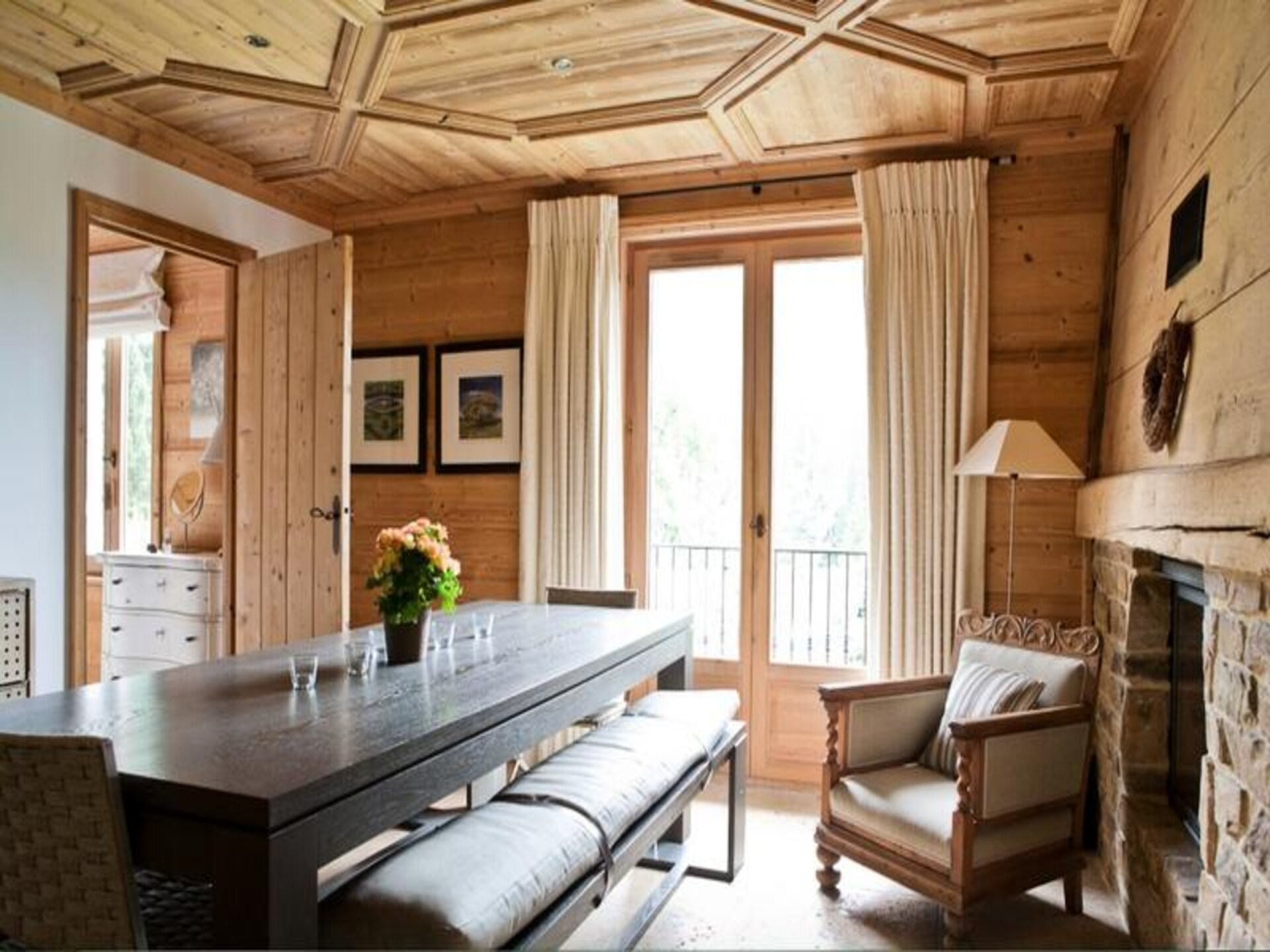 Ruim appartement met open haard en Mont-Blanc uitzicht in Argentière - foto 7