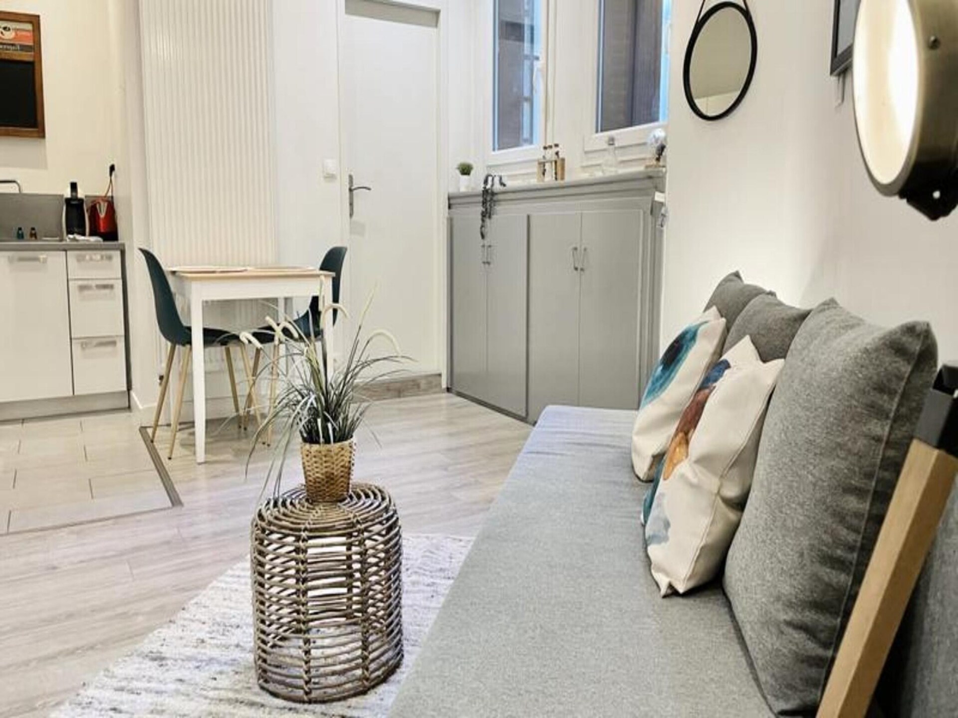 Licht studio-appartement in hartje Grenoble met uitzicht op de bergen - foto 13
