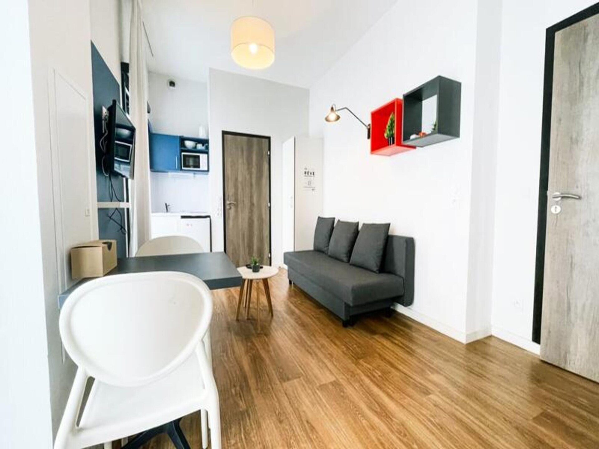 Compacte studio met kitchenette in levendig Championnet, Grenoble - foto 8