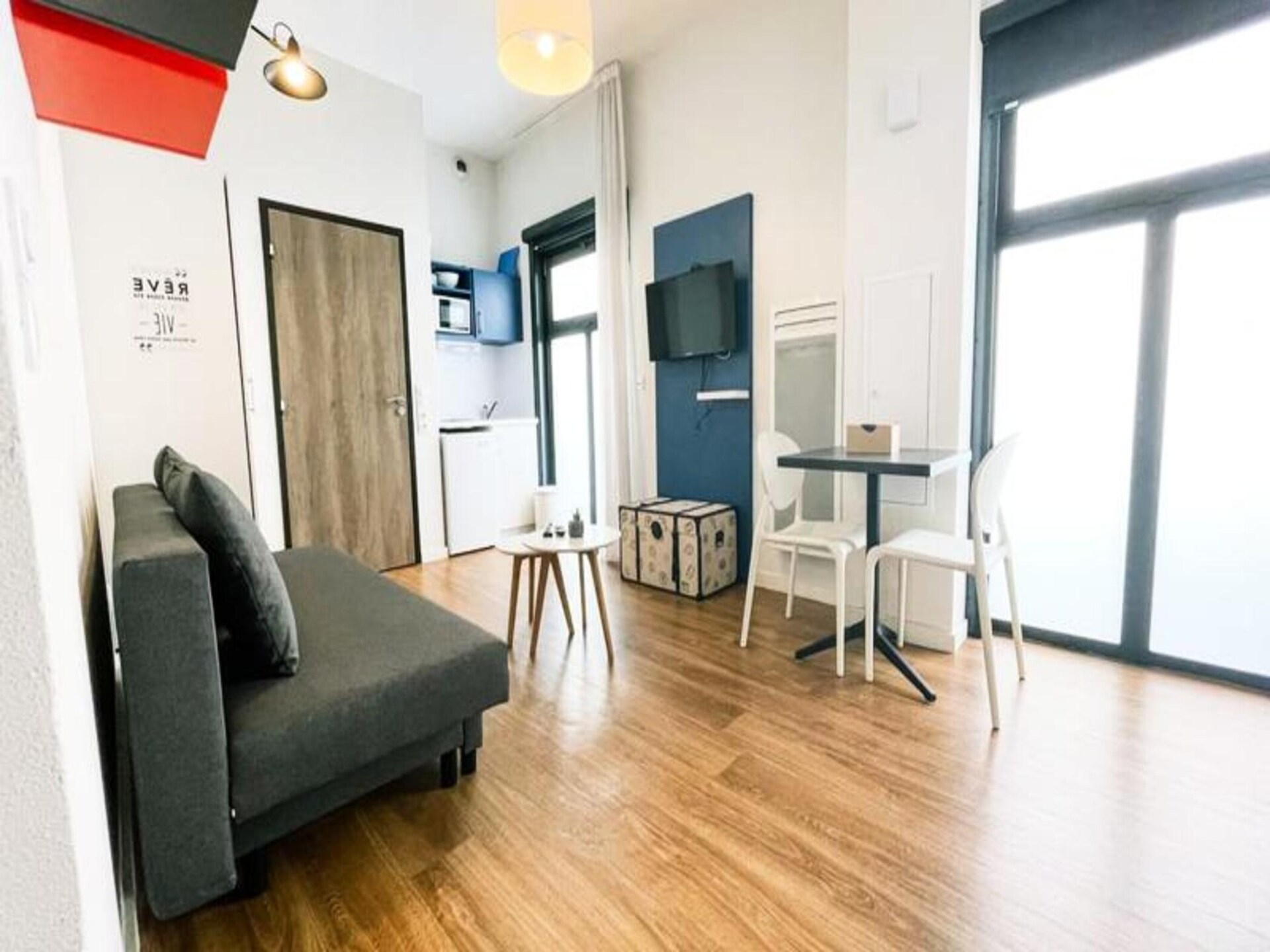 Compacte studio met kitchenette in levendig Championnet, Grenoble - foto 4
