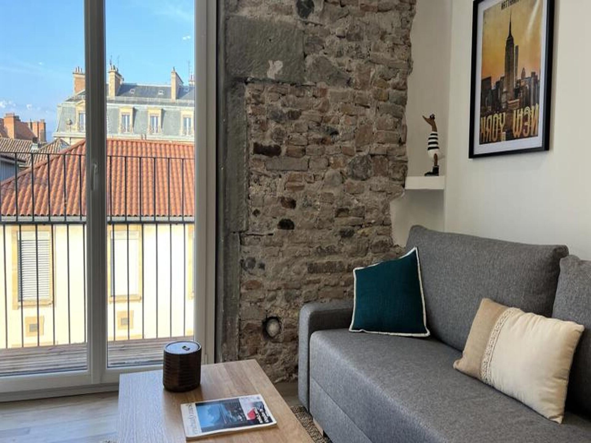 Licht T2-appartement met airco in voetgangersgebied Grenoble - foto 15