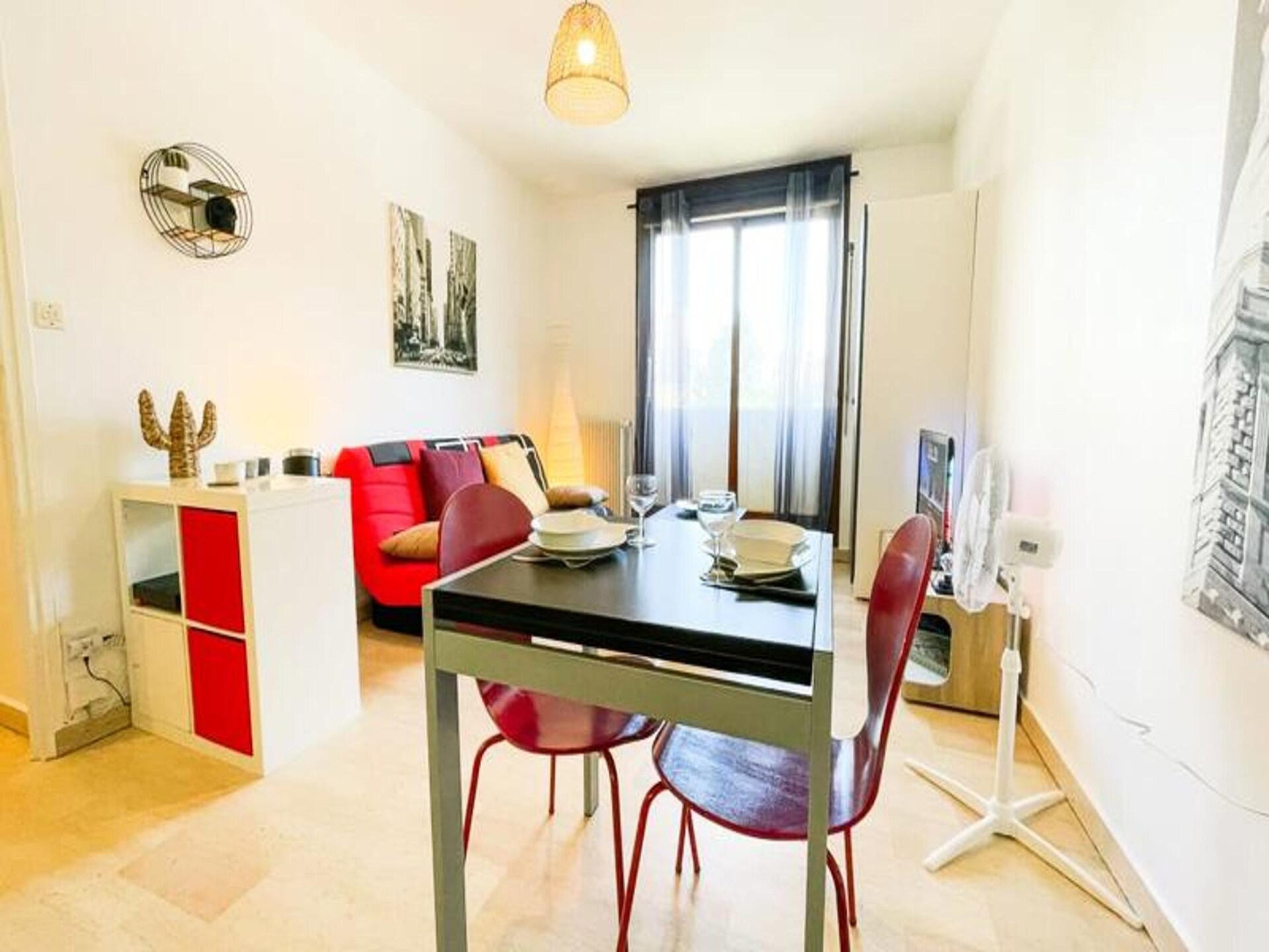 Knusse studio met balkon in Grenoble, vlakbij tram en gratis parkeren - foto 16