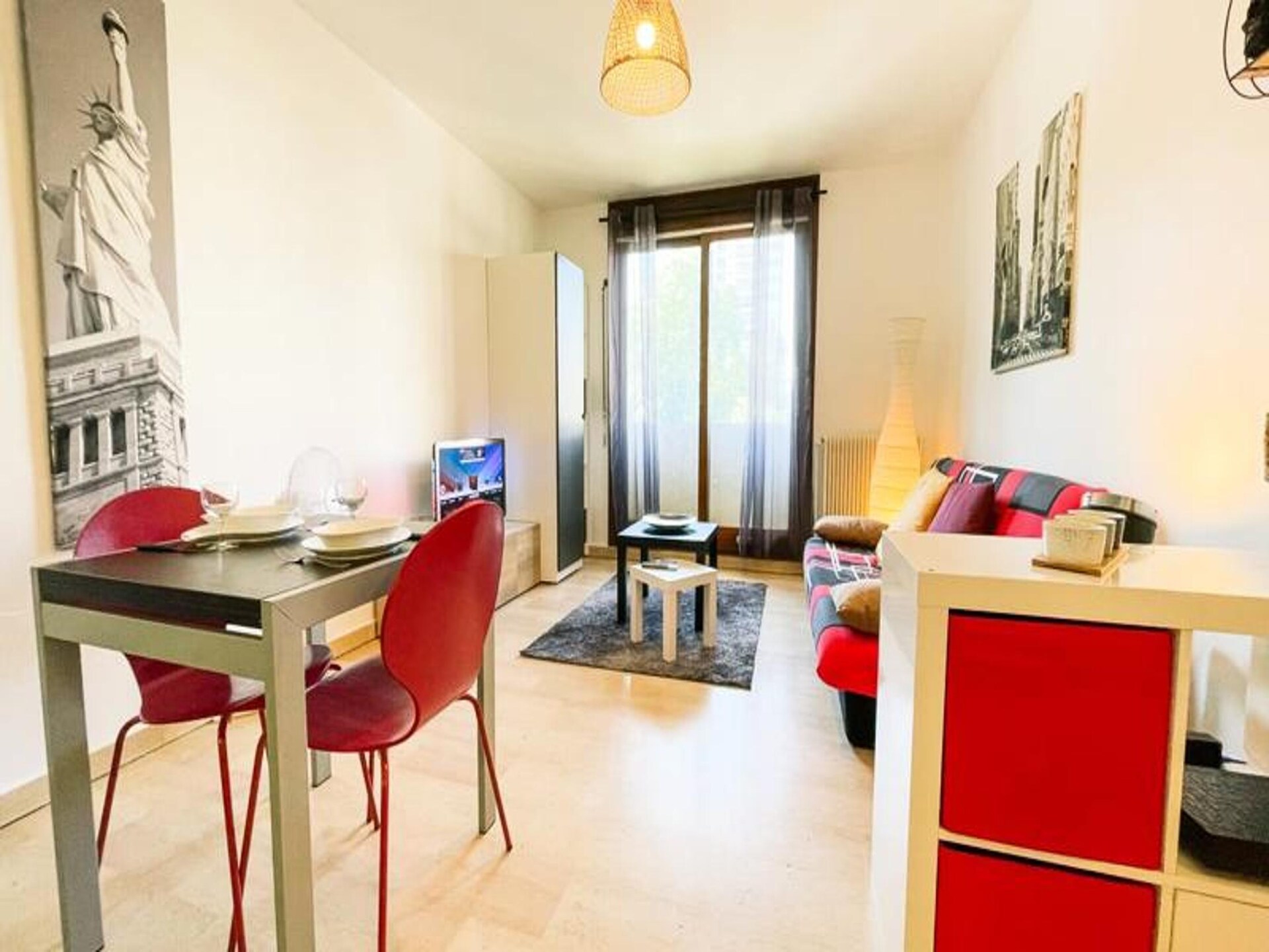 Knusse studio met balkon in Grenoble, vlakbij tram en gratis parkeren - foto 7