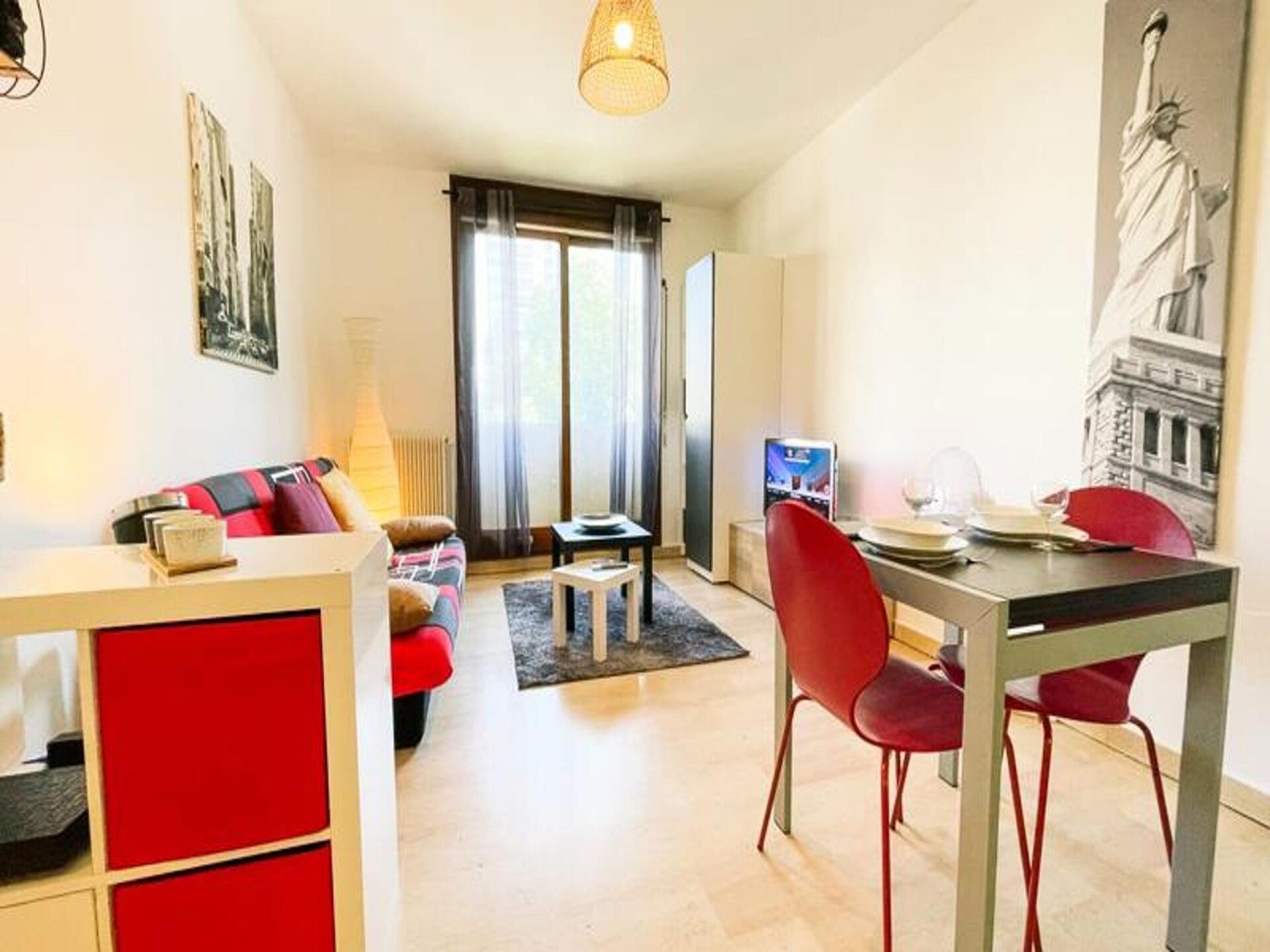 Knusse studio met balkon in Grenoble, vlakbij tram en gratis parkeren - foto 17