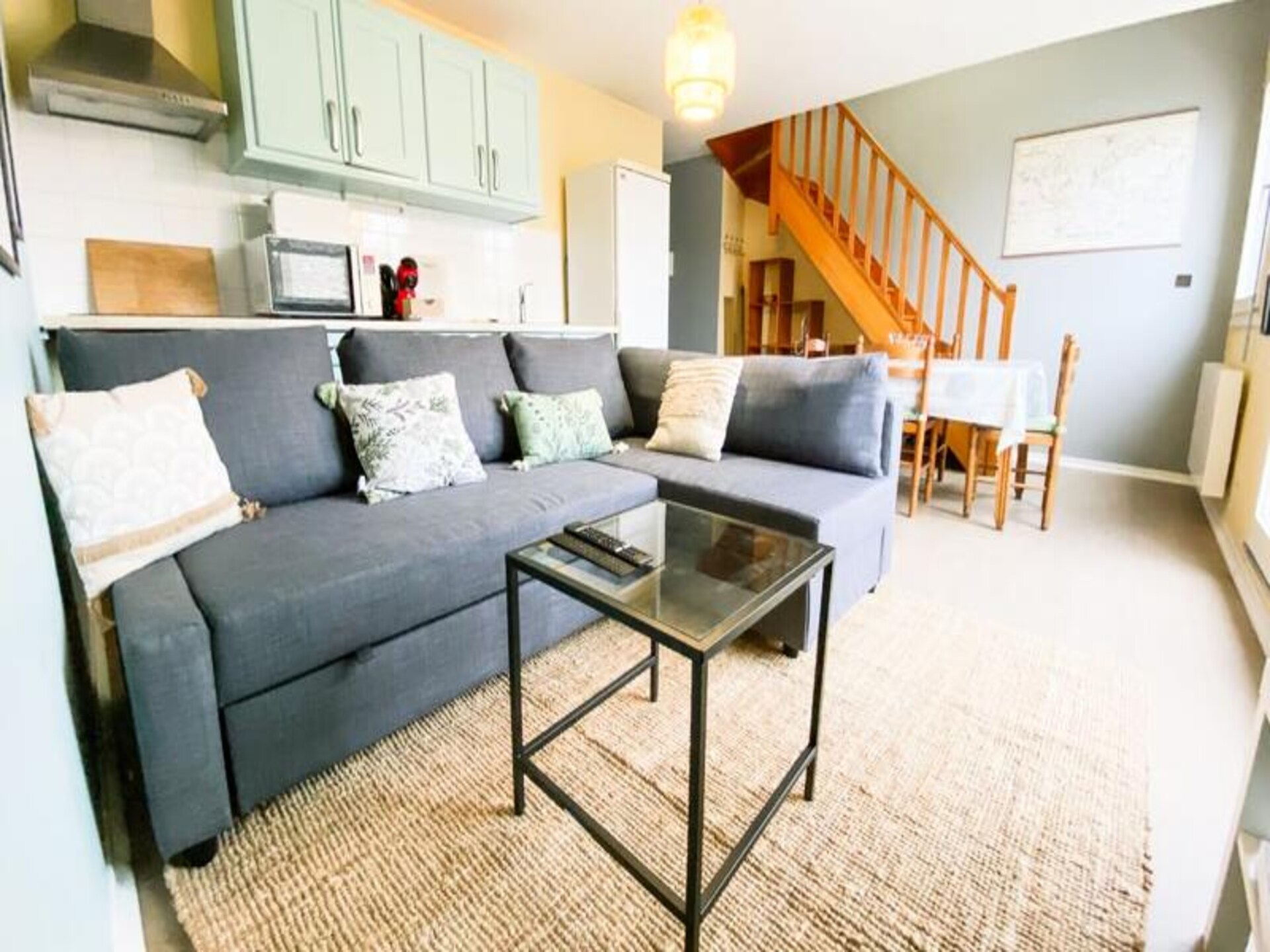 Ruime duplex voor 5 personen met balkon nabij centrum Grenoble - foto 1