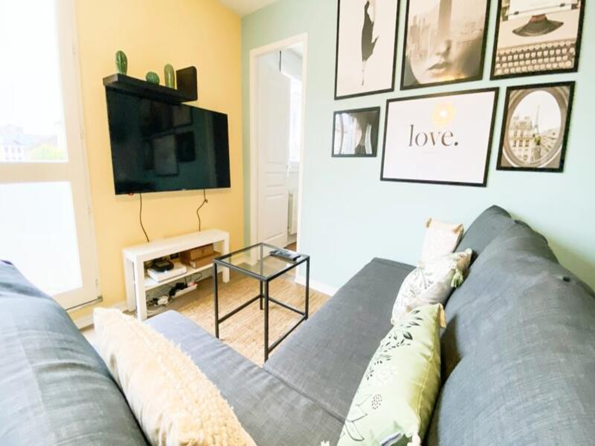 Ruime duplex voor 5 personen met balkon nabij centrum Grenoble - foto 2