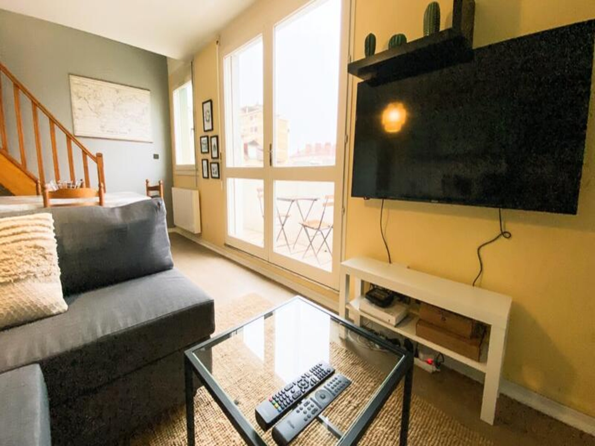 Ruime duplex voor 5 personen met balkon nabij centrum Grenoble - foto 4