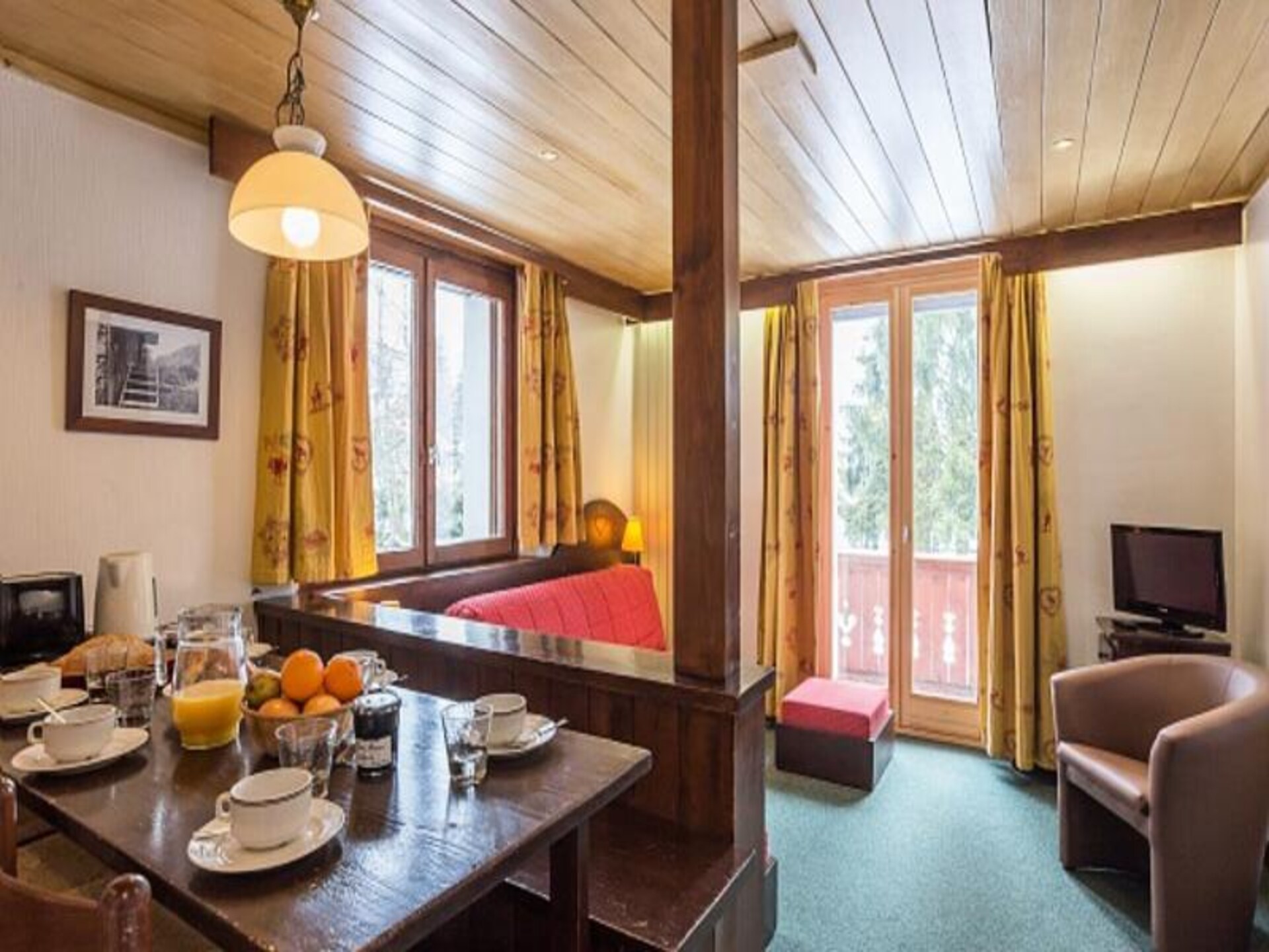 Ruim familiechalet voor 8 personen bij Megève met zwembad en sauna - foto 17