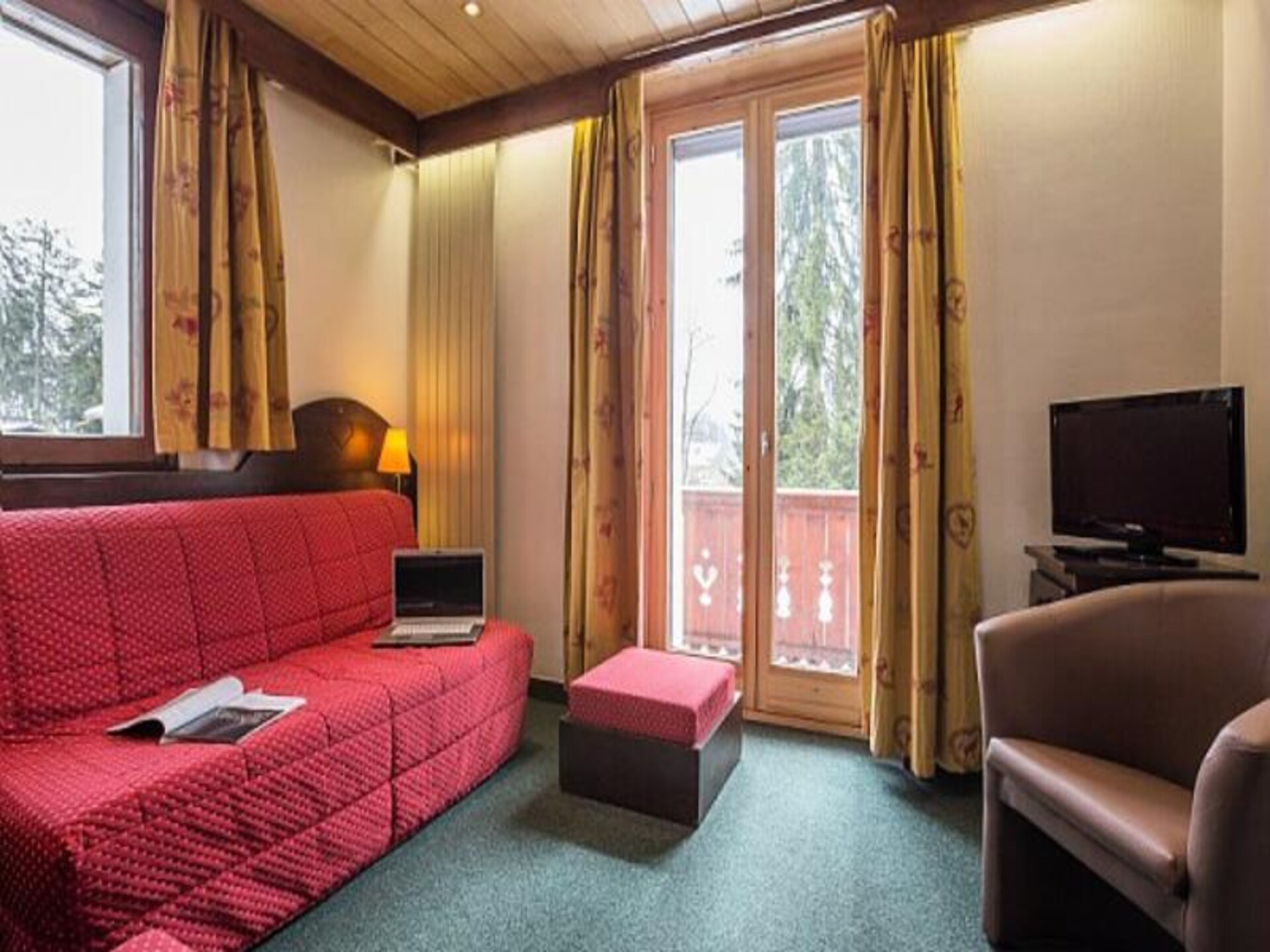 Ruim familiechalet voor 8 personen bij Megève met zwembad en sauna - foto 18