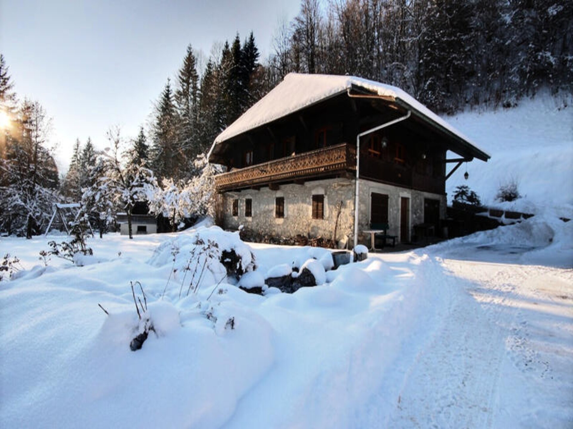Ruim chalet-appartement voor 10 personen bij Montriond met tuin - foto 21