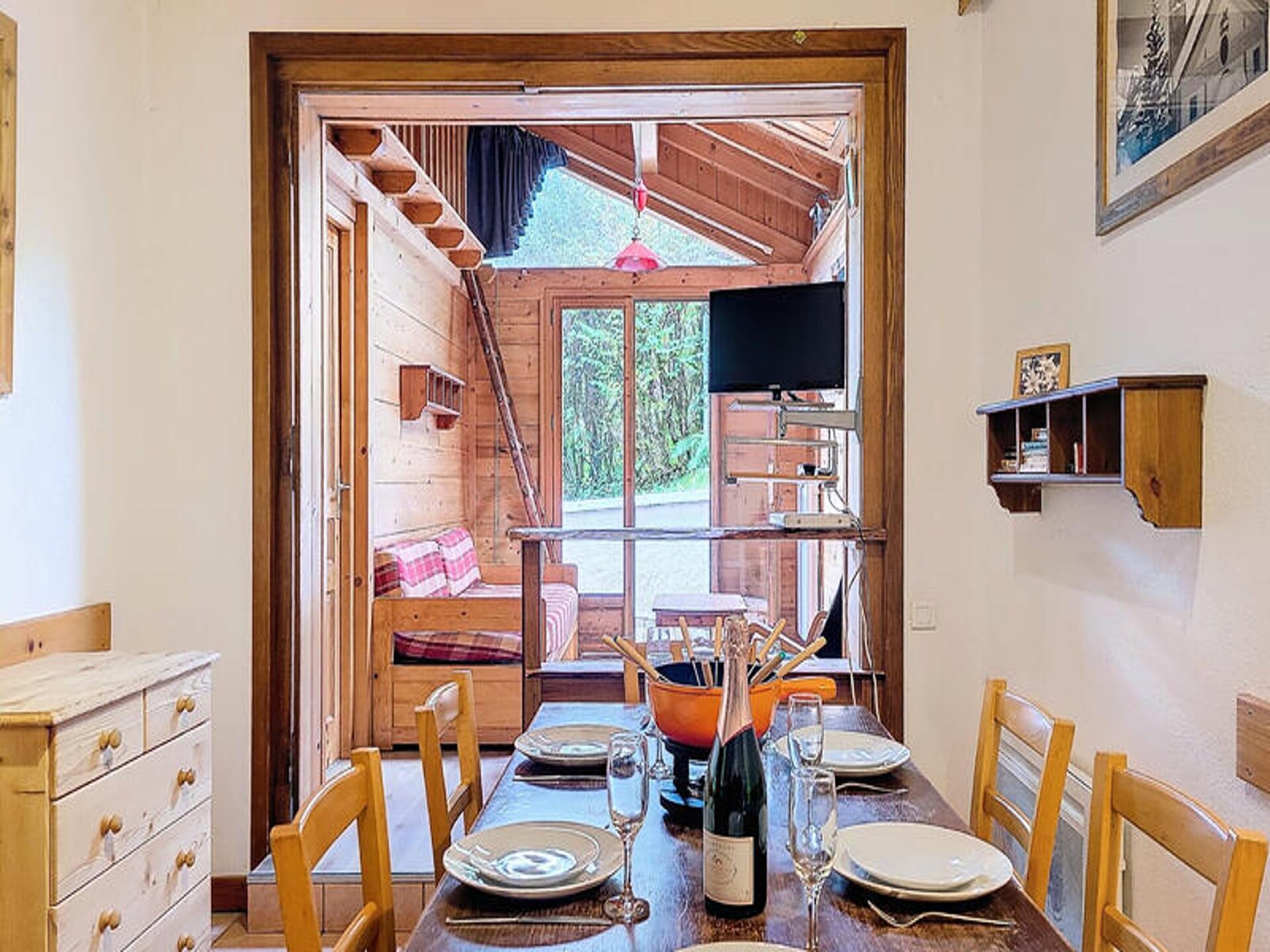 Gezellig appartement voor 7 personen in het hart van Morzine, vlakbij de skilift - foto 11