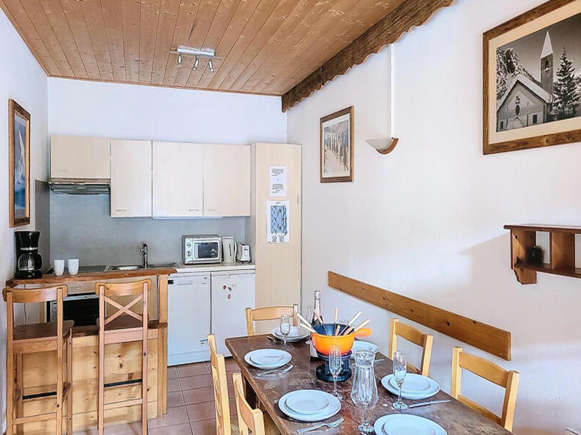 Gezellig appartement voor 7 personen in het hart van Morzine, vlakbij de skilift - foto 12