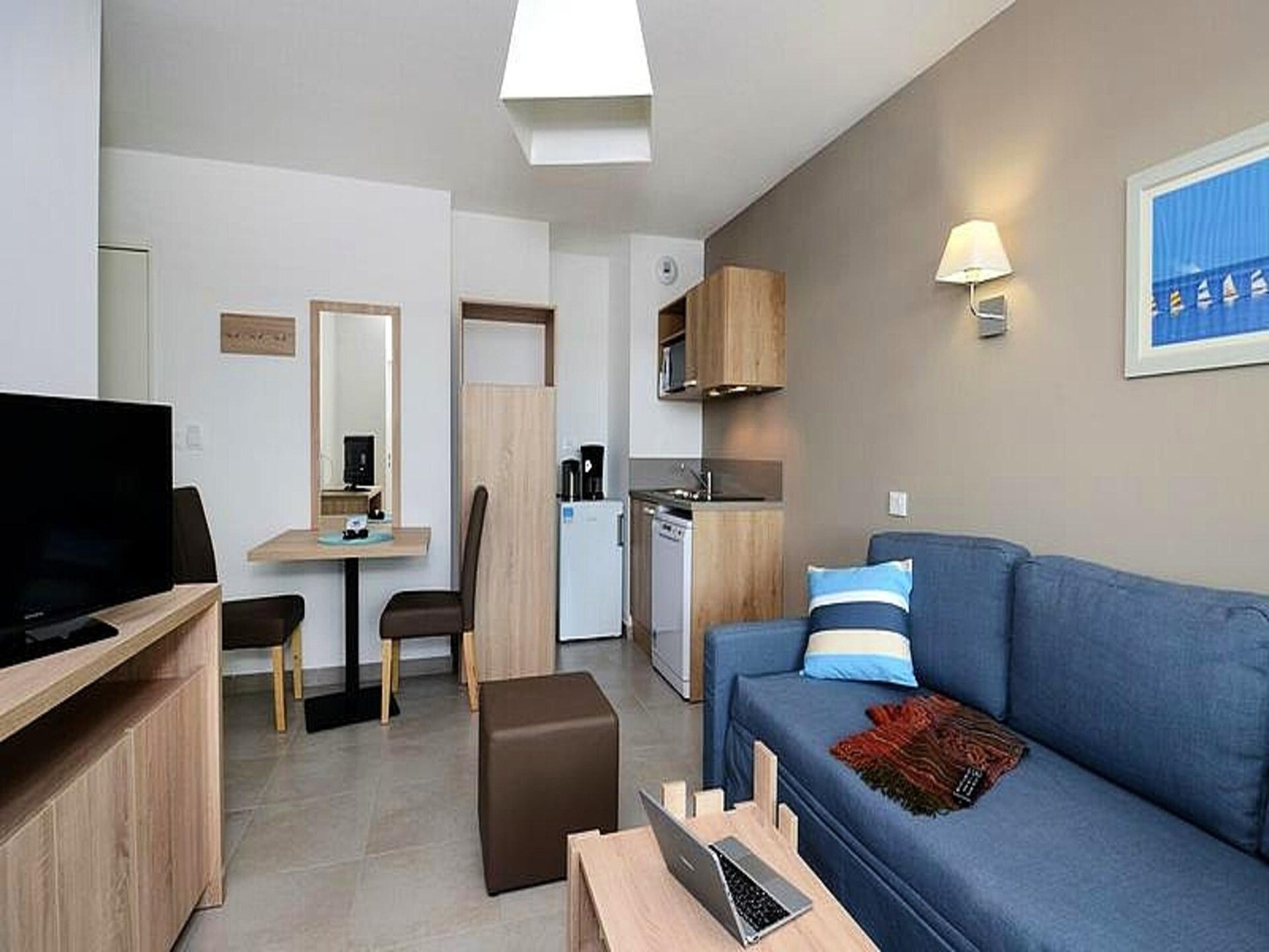Rustiek appartement voor 5 aan zee in Le Barcarès met zwembad en spa - foto 16