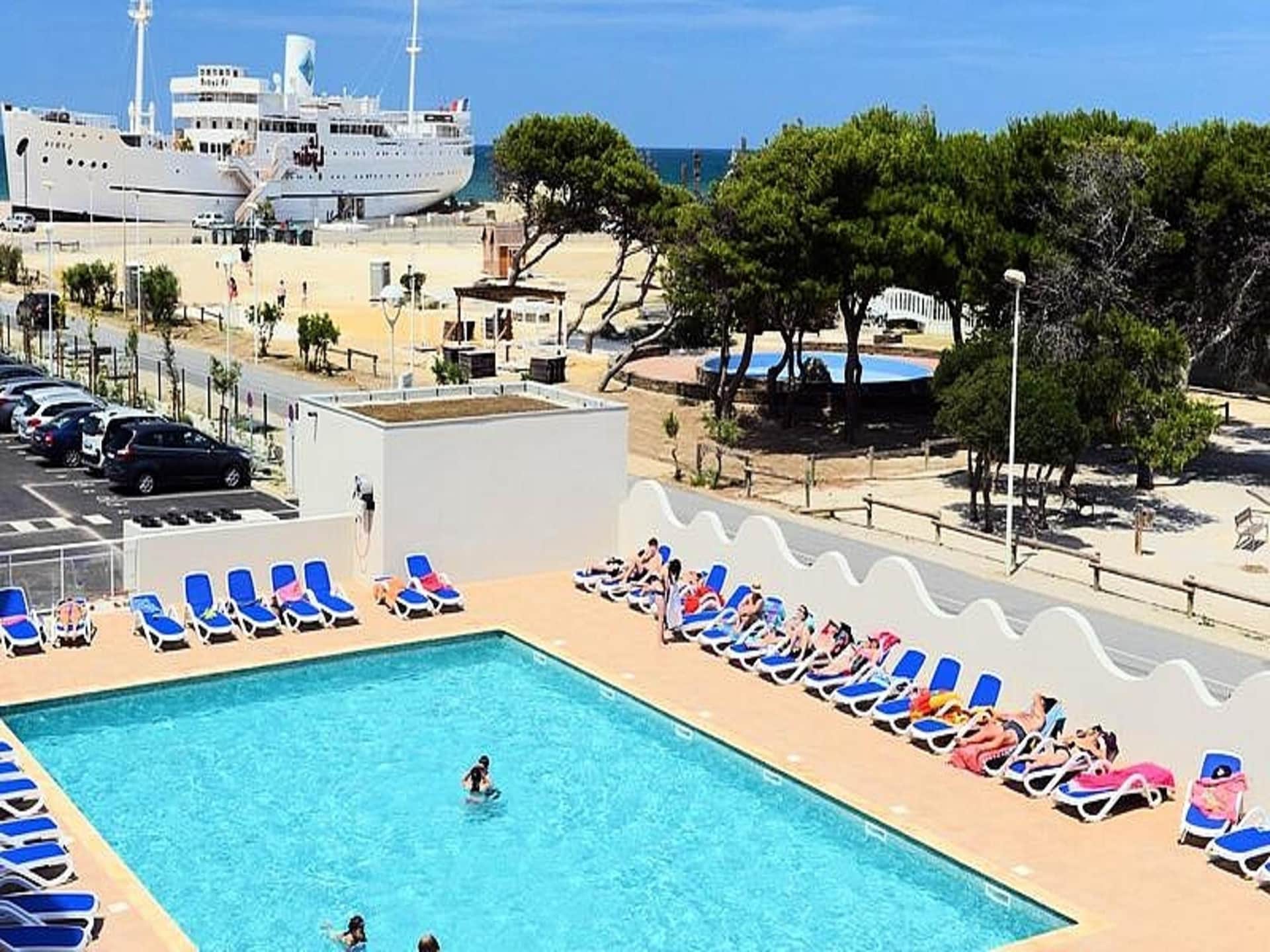Rustiek appartement voor 5 aan zee in Le Barcarès met zwembad en spa - foto 24