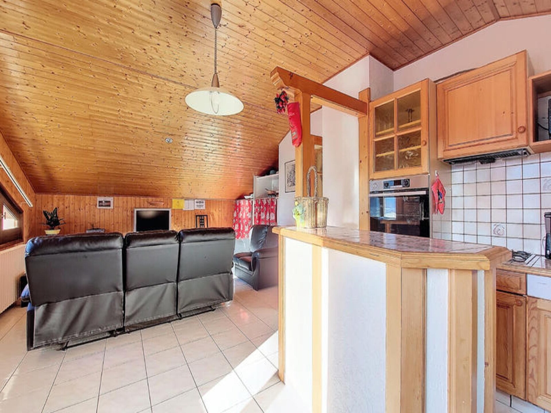 Ruim appartement met bergzicht op de bovenste verdieping in Saint Jean d'Aulps - foto 13