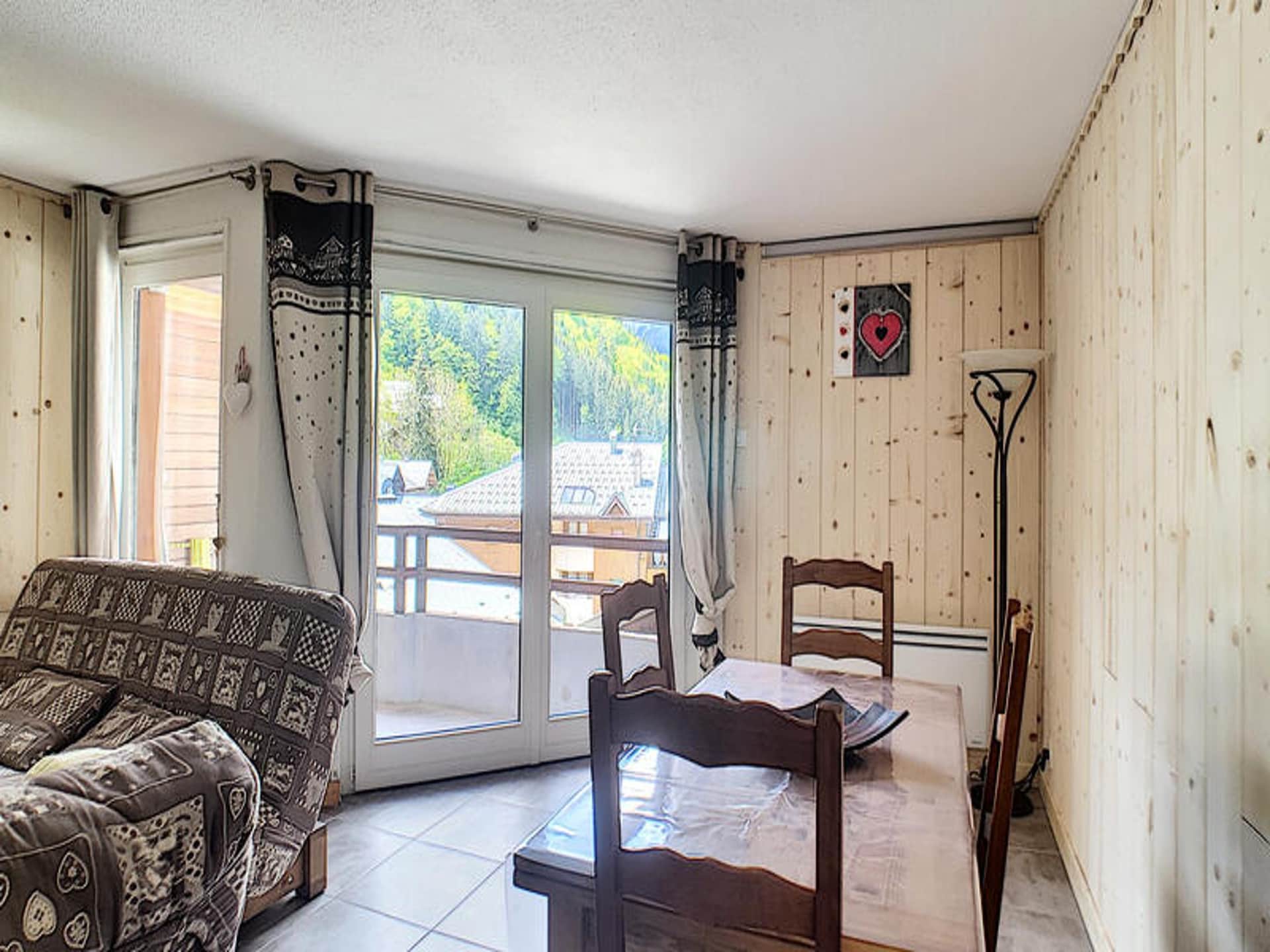 Ruim duplex appartement voor 9 personen in het hart van Saint Jean d'Aulps - foto 12
