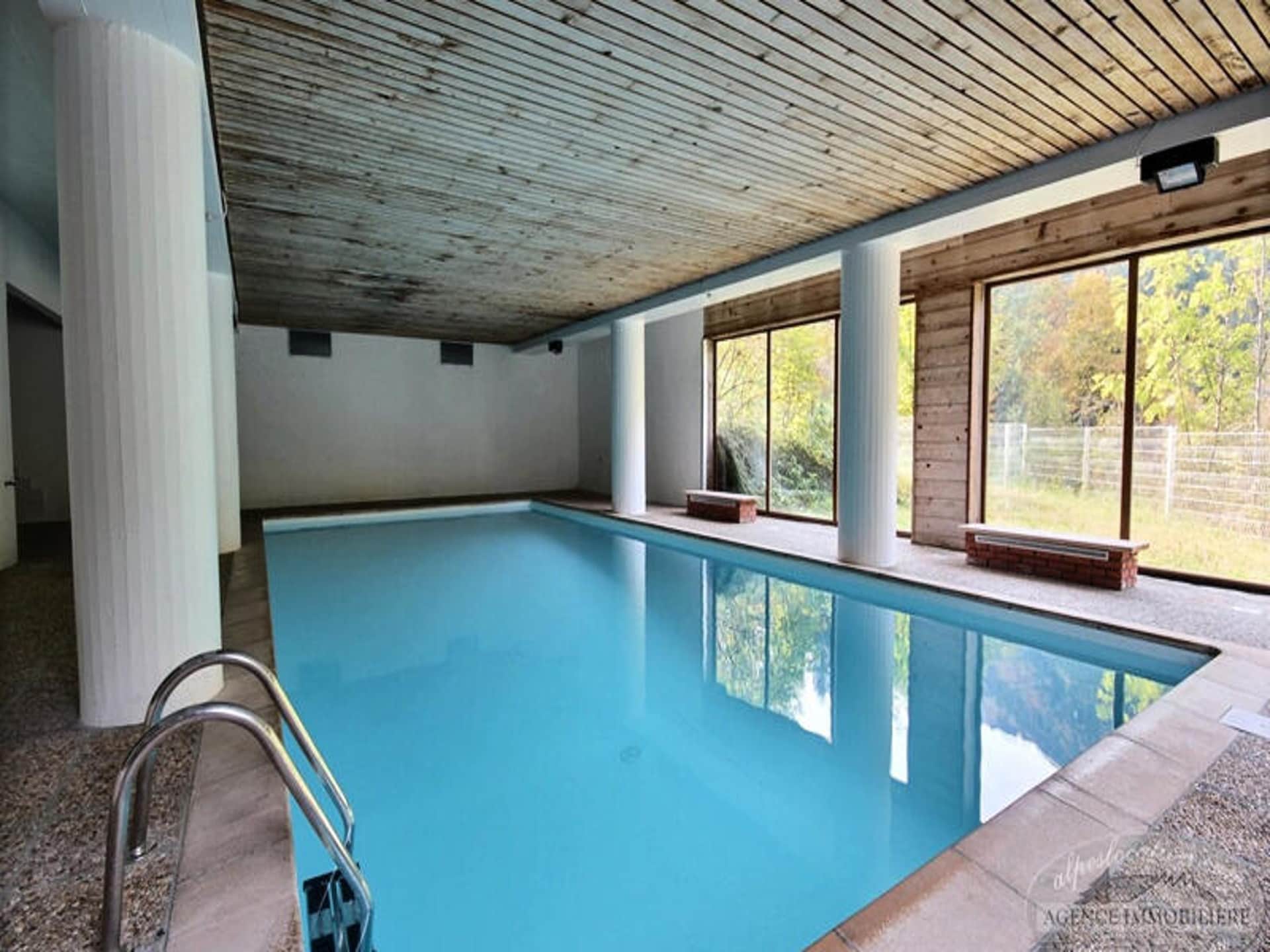 Knusse studio voor 4 bij de skilift in Saint Jean d'Aulps met zwembad - foto 21