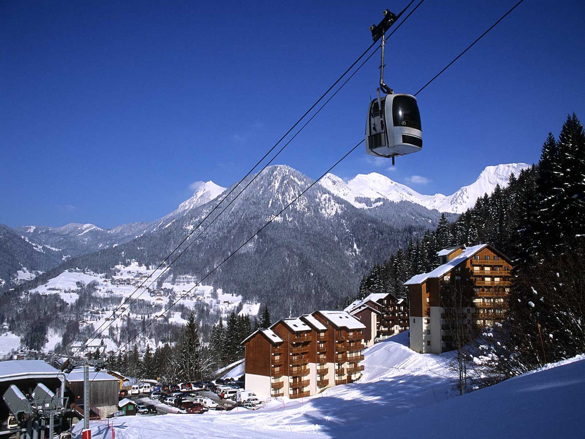 Knusse studio voor 4 bij de skilift in Saint Jean d'Aulps met zwembad - foto 38