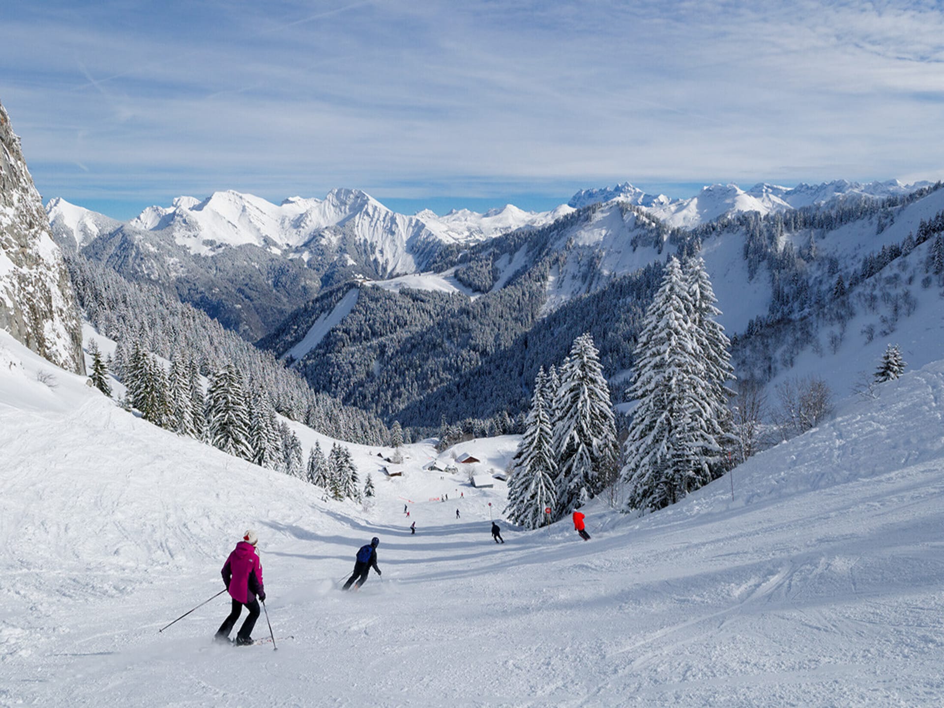 Knusse studio voor 4 bij de skilift in Saint Jean d'Aulps met zwembad - foto 36