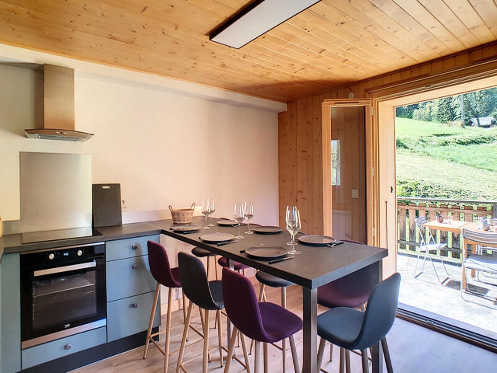Rustiek appartement met panoramisch terras nabij de pistes van Saint Jean d'Aulps - foto 25